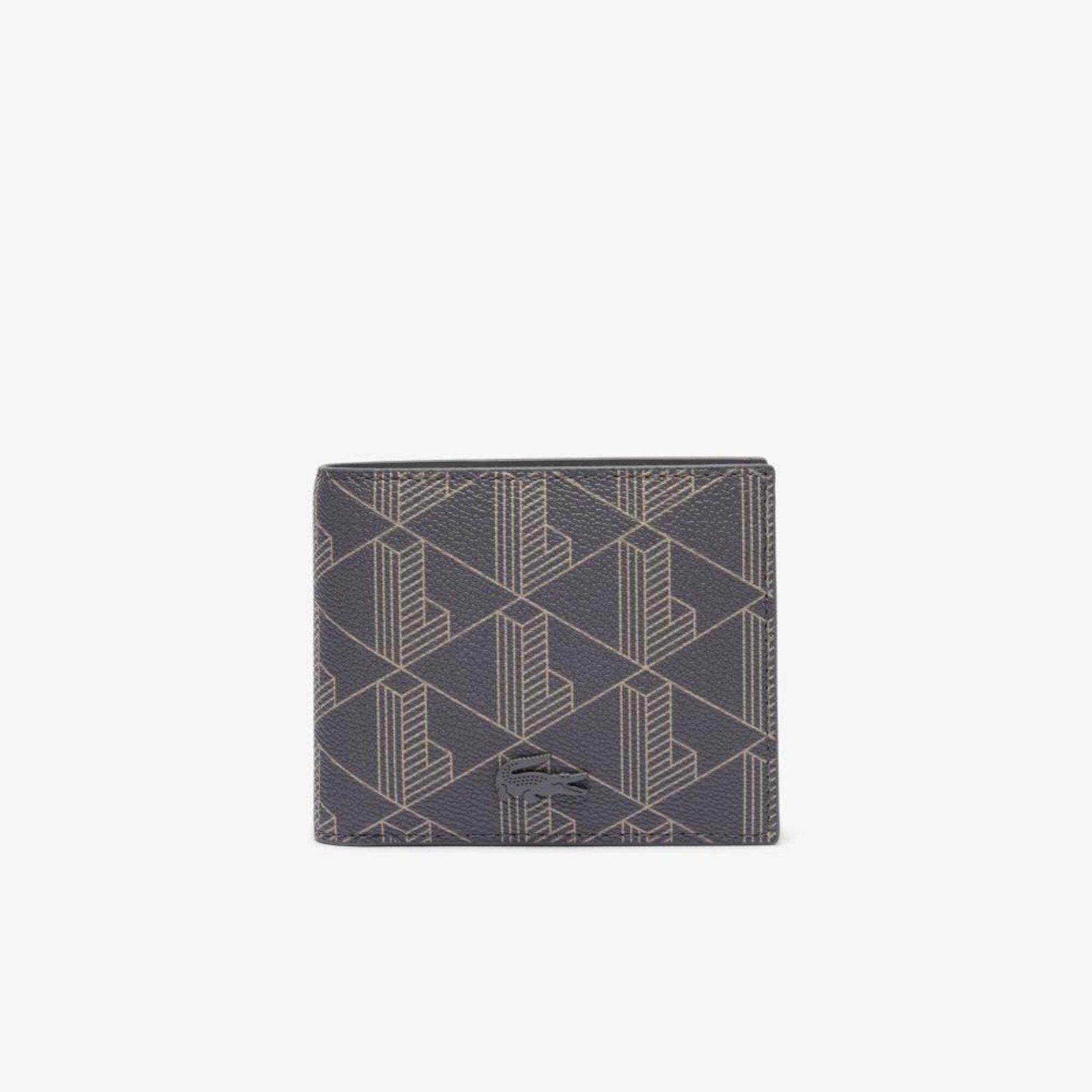 Carteira Lacoste Pequena The Blend Cinza