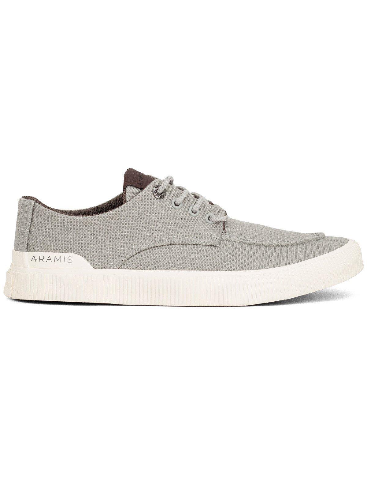 Tênis Masculino Aramis Casual Easy Sky Costurado Confortável com Cadarço Flexível AM254 Cinza
