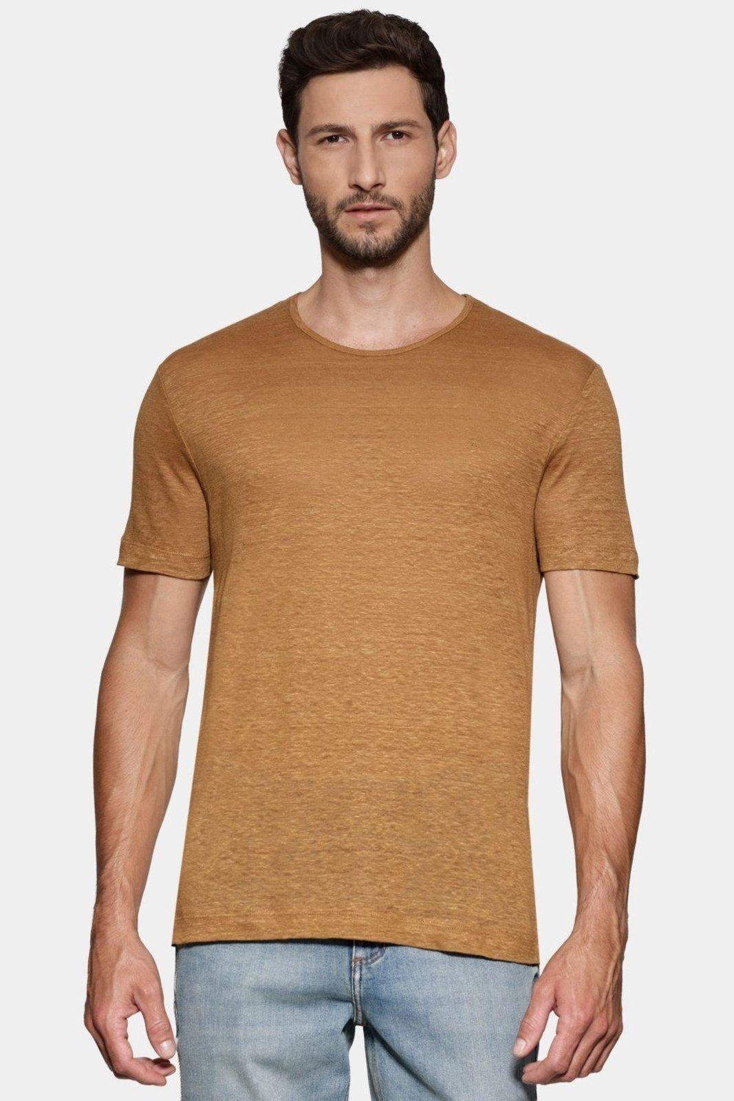 Camiseta Aramis Manga Curta Linho Stripe
