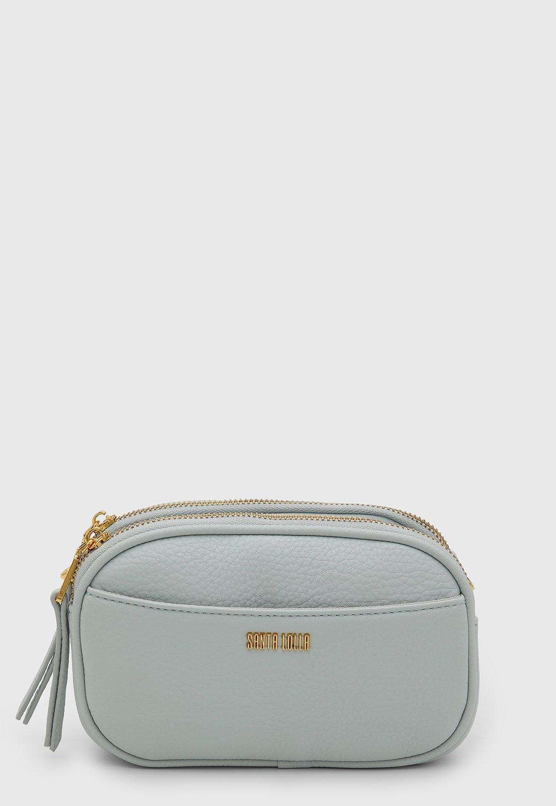 Bolsa Feminina Santa Lolla Alça Corrente Azul