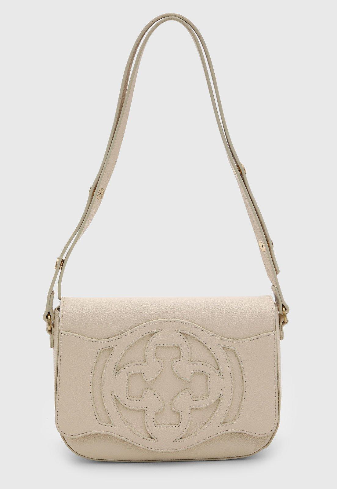 Bolsa Capodarte Alça Longa Bege