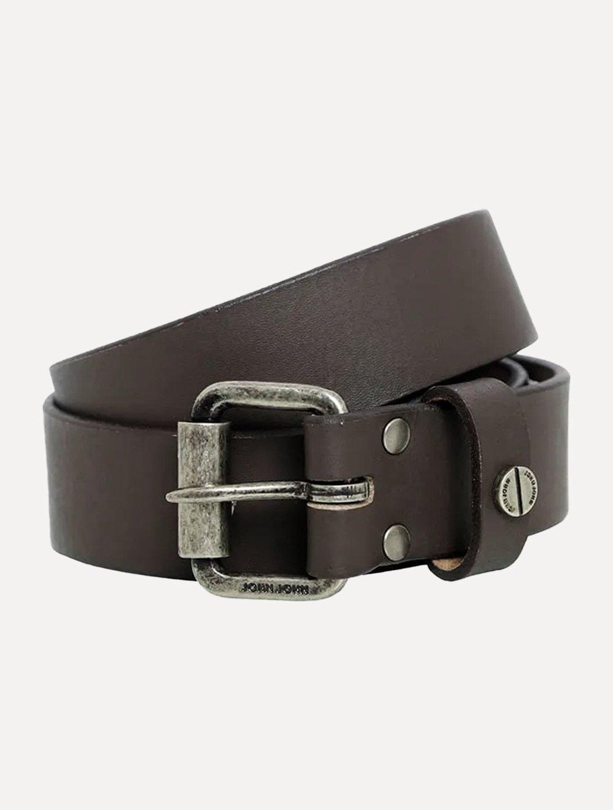 Cinto John John Masculino JJ Basic Marrom Escuro