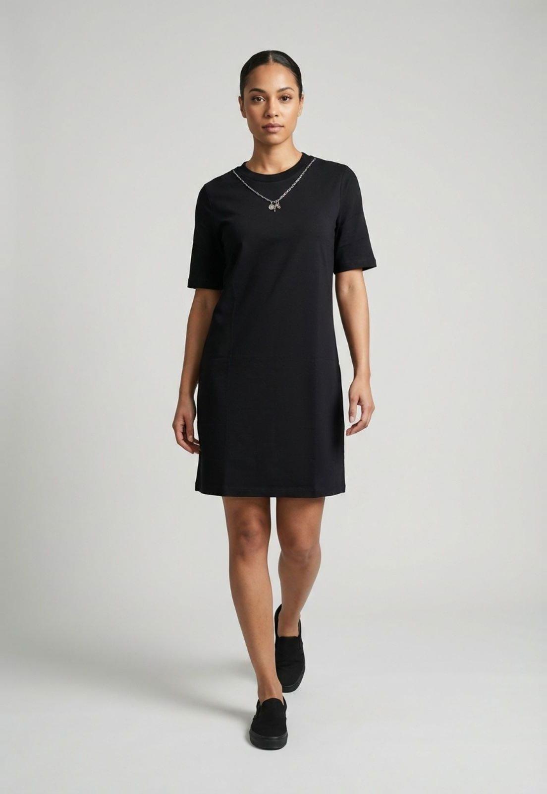 Vestido Feminino Lança Perfume T-Dress Preto