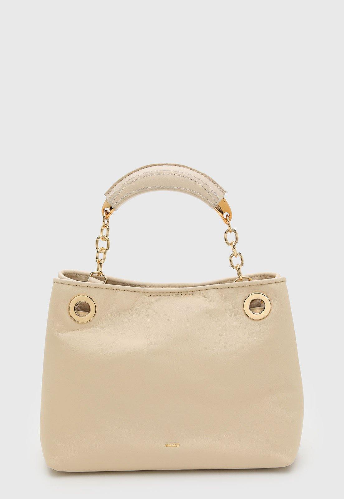 Bolsa Feminina Arezzo Panaco Off-White