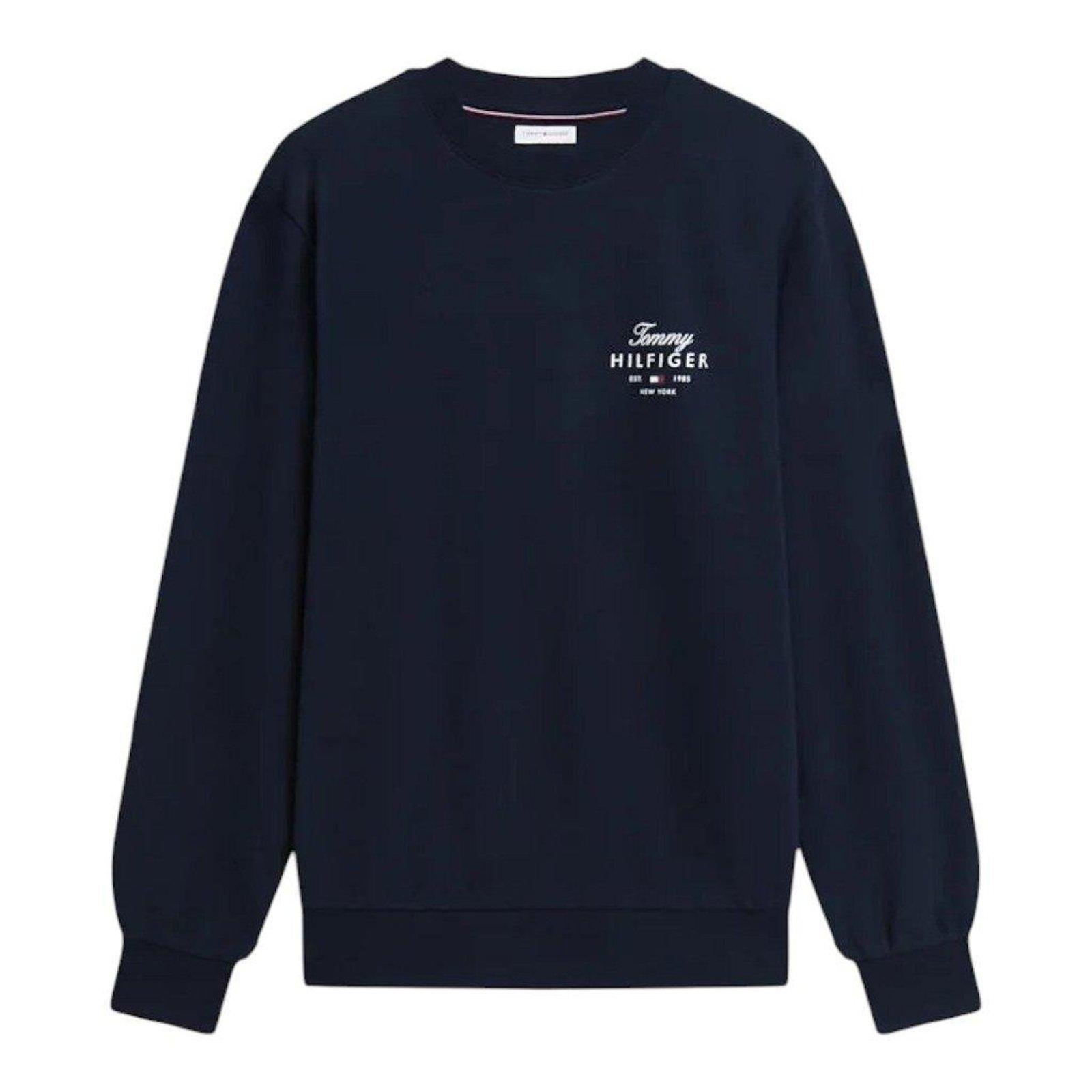 Moletom Tommy Hilfiger Brand Love 1 Marinho Masculino