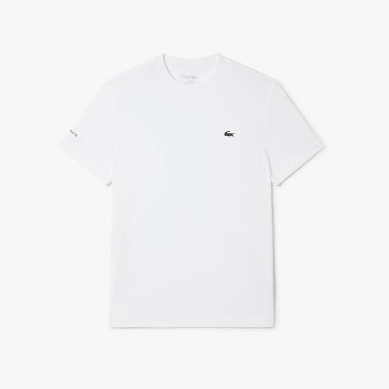 Camiseta de tênis Novak Djokovic x Lacoste Branco - 3GG Branco