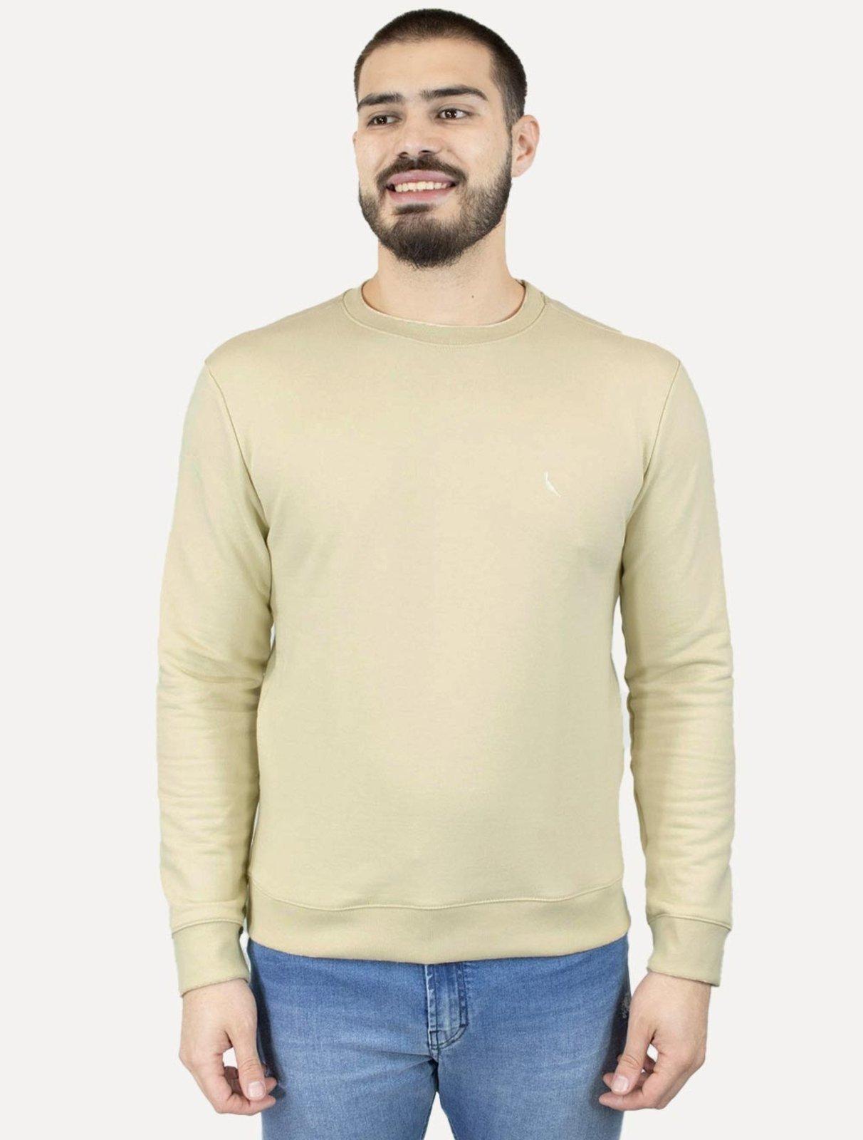 Suéter Reserva Masculino Tricot Basico Areia