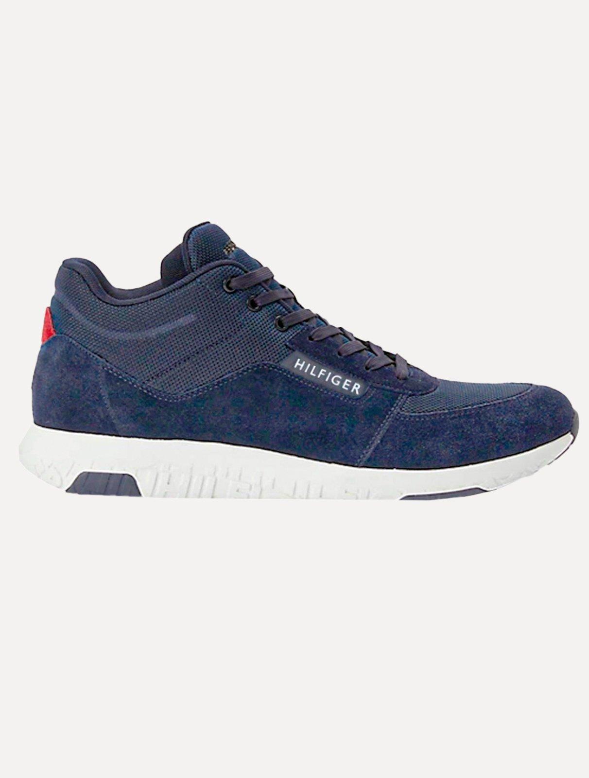 Tênis Tommy Hilfiger Masculino Tevo 15C Lightweight Runner Mix Marinho
