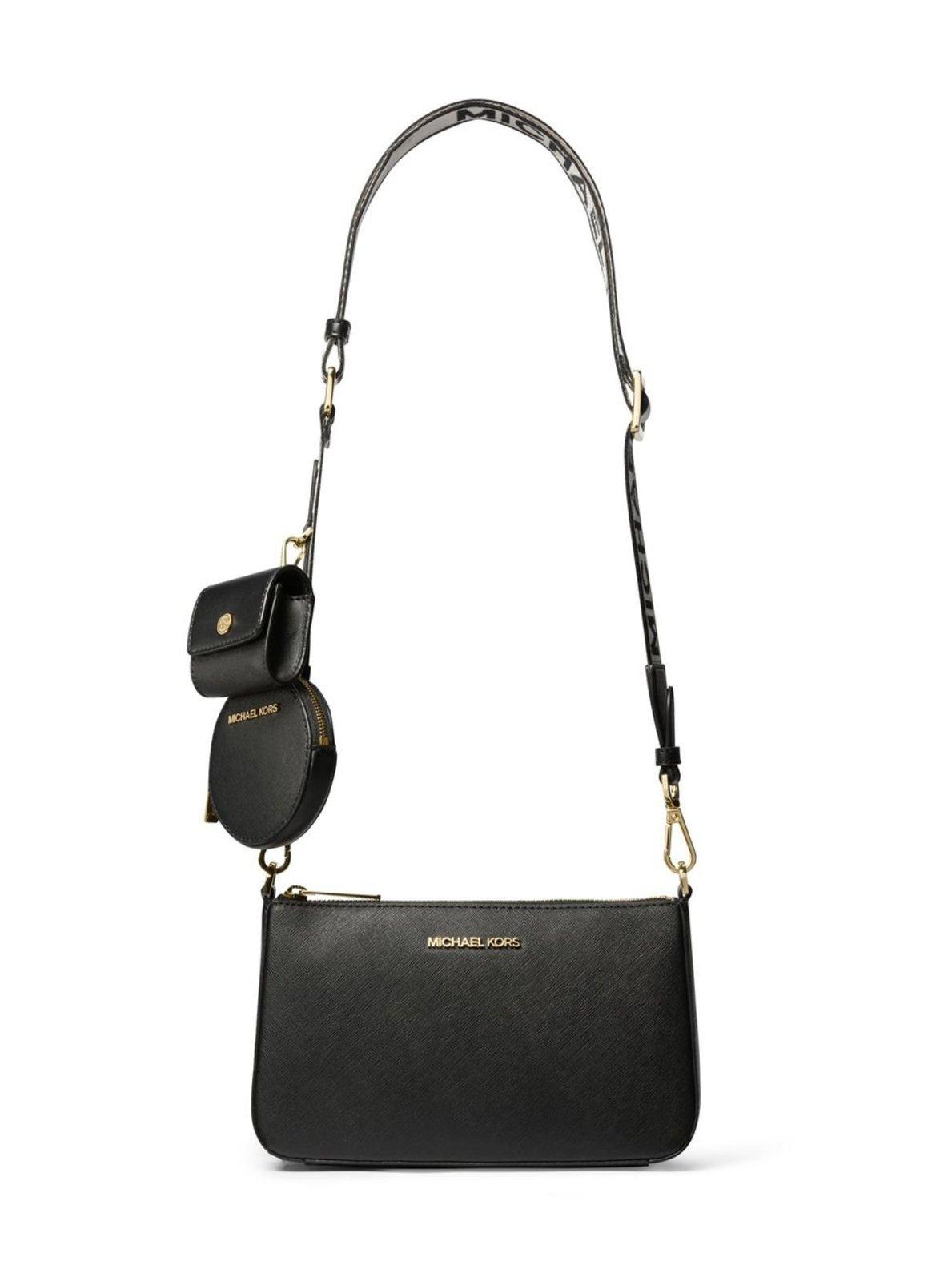 Bolsa Transversal Jet Set Pequena De Couro 35S3gtvc5t001