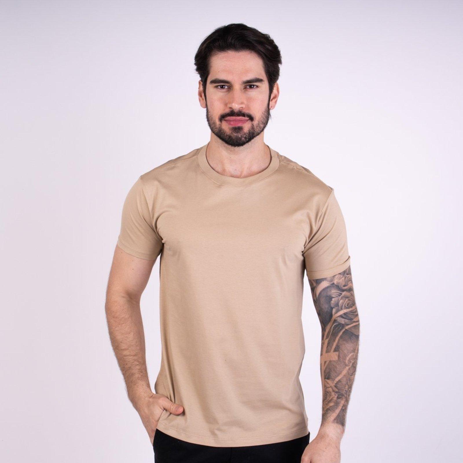 Camiseta Reserva Algodão Pima Bege