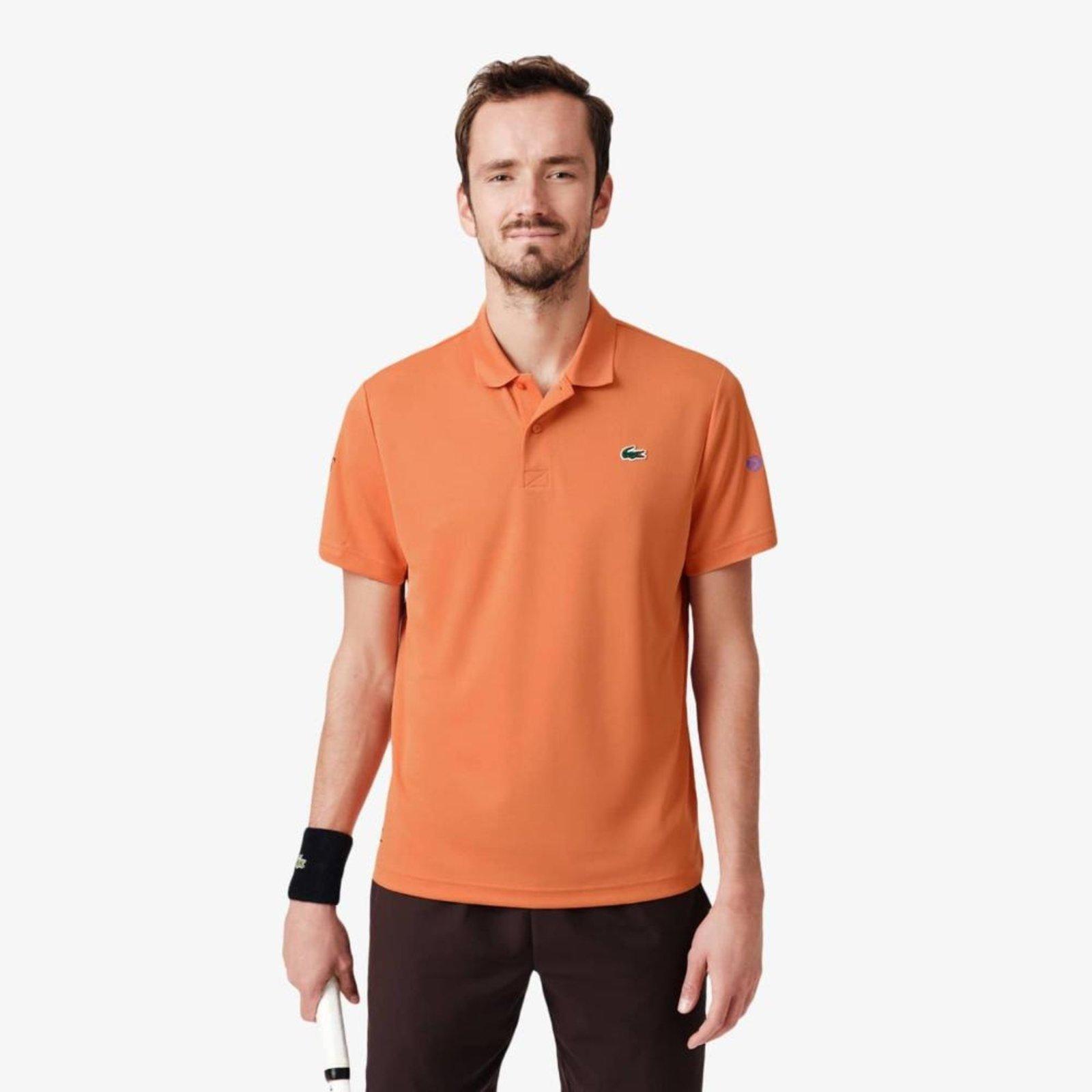 Polo Lacoste Tennis x Daniil Medvedev Laranja