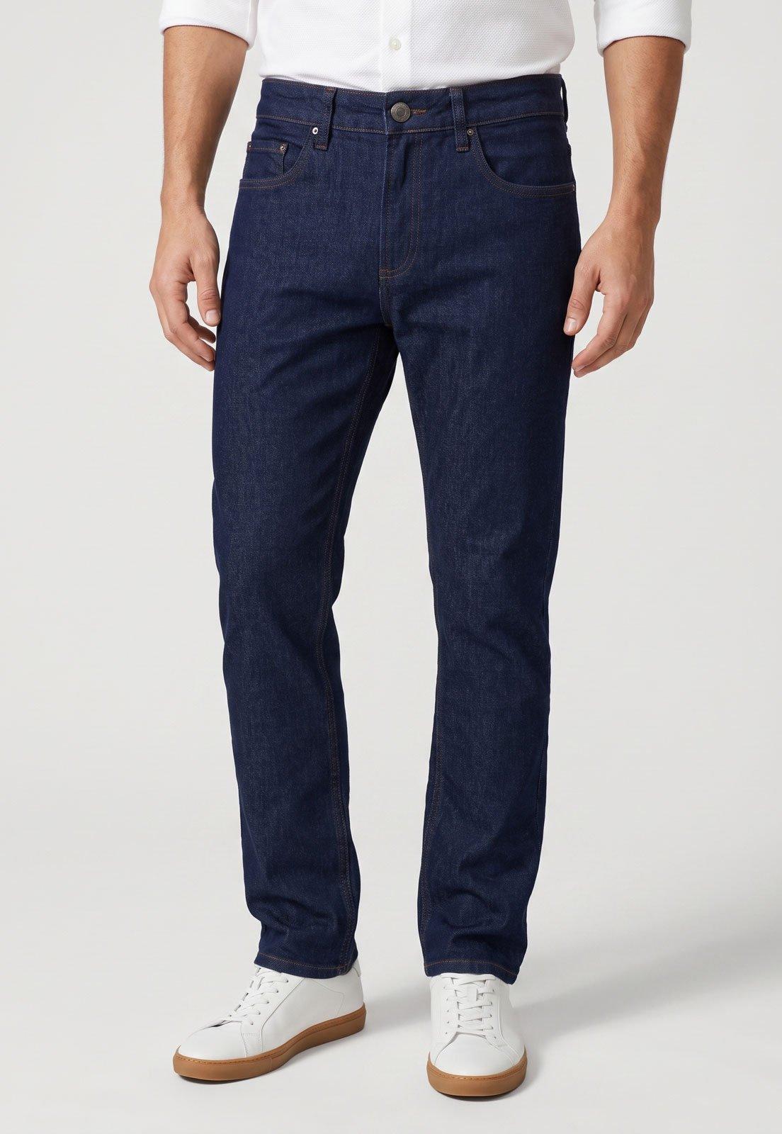 Calça Masculina Aramis Jeans Reta Azul