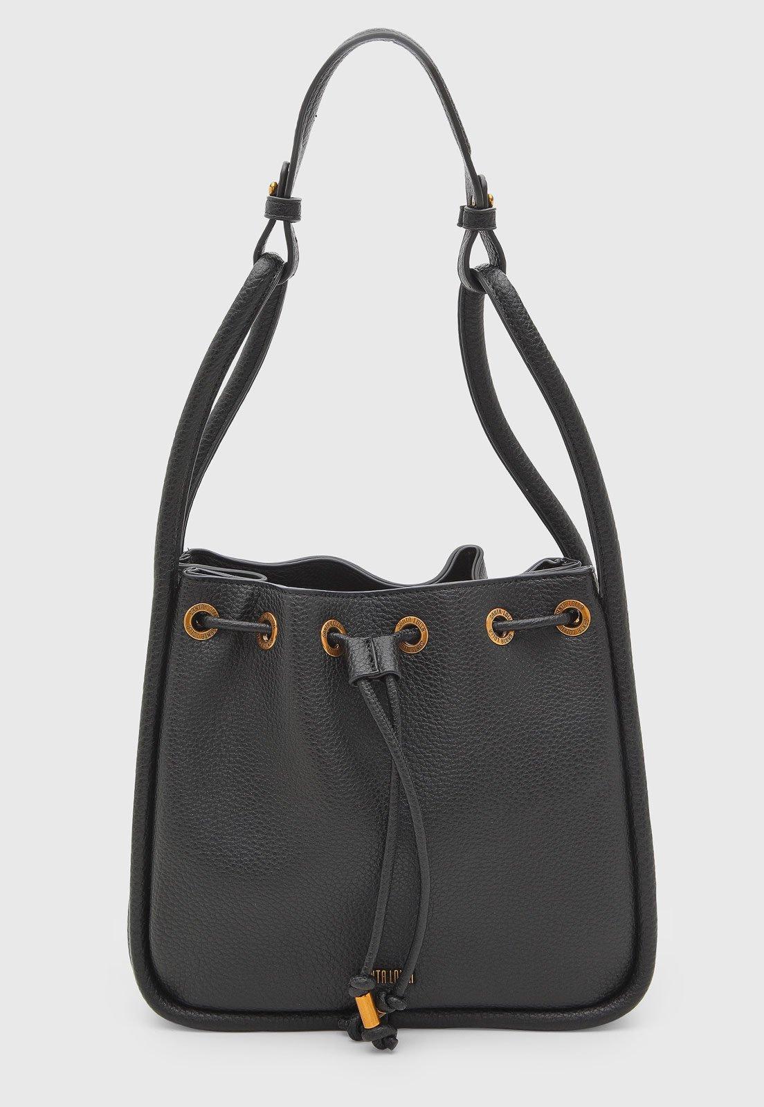 Bolsa Feminina Santa Lolla Bucket Preta