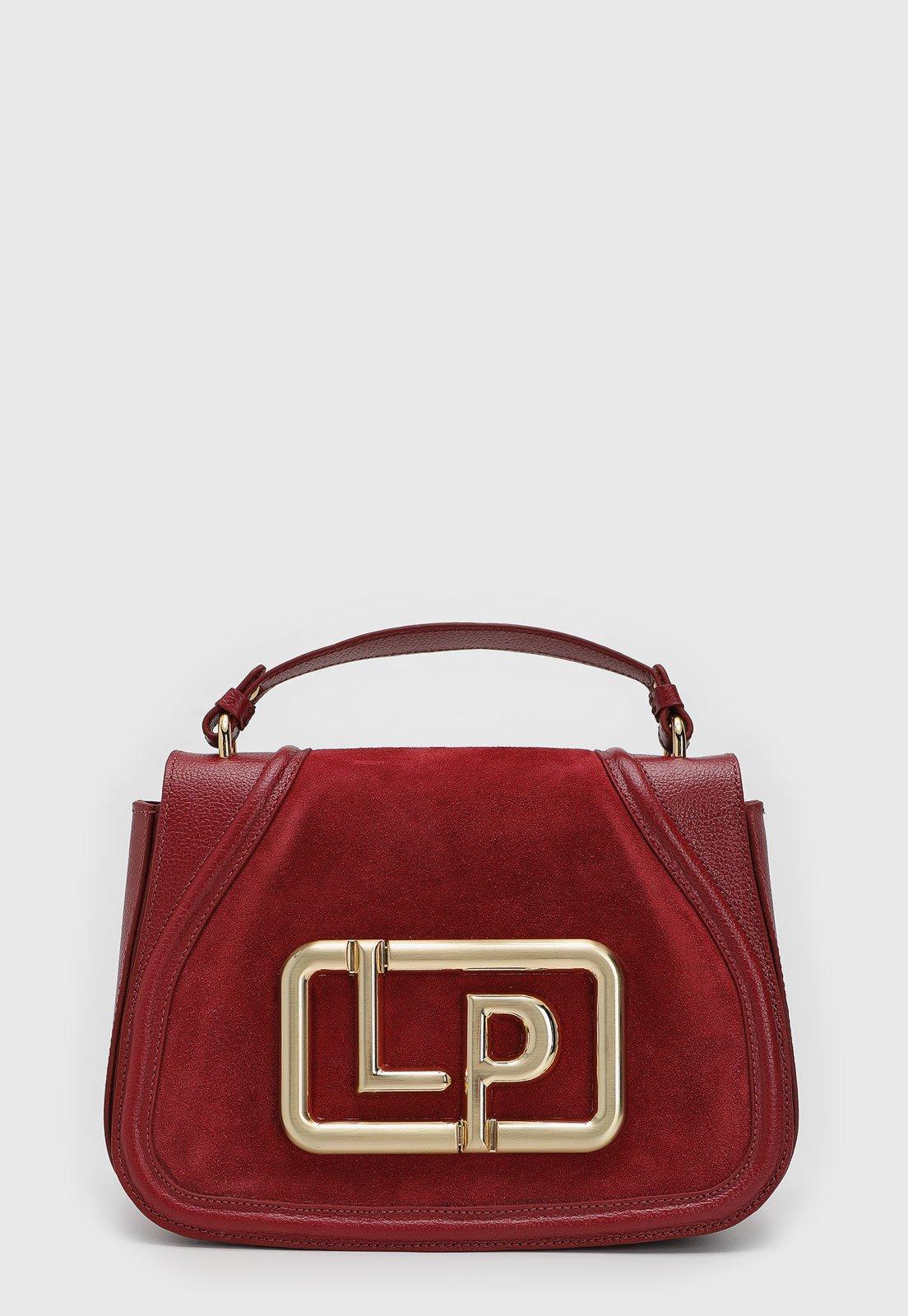 Bolsa Tiracolo Lança Perfume Alça Dupla Vermelha