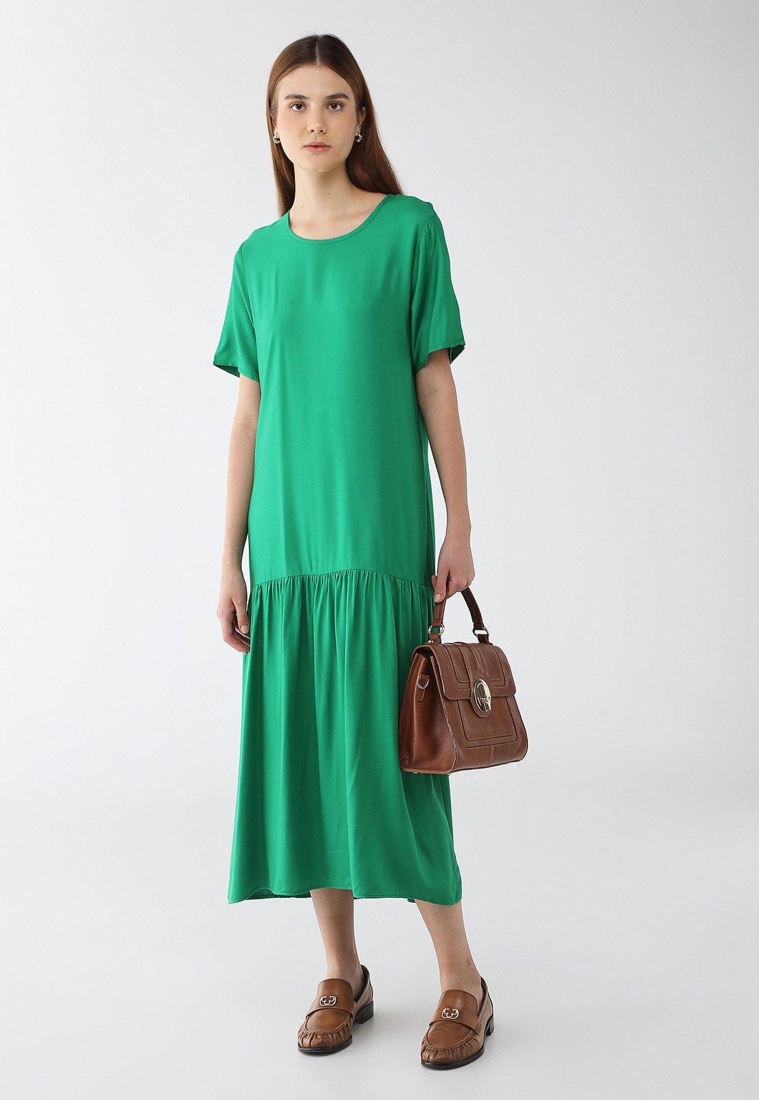 Vestido Feminino Colcci Midi Verde