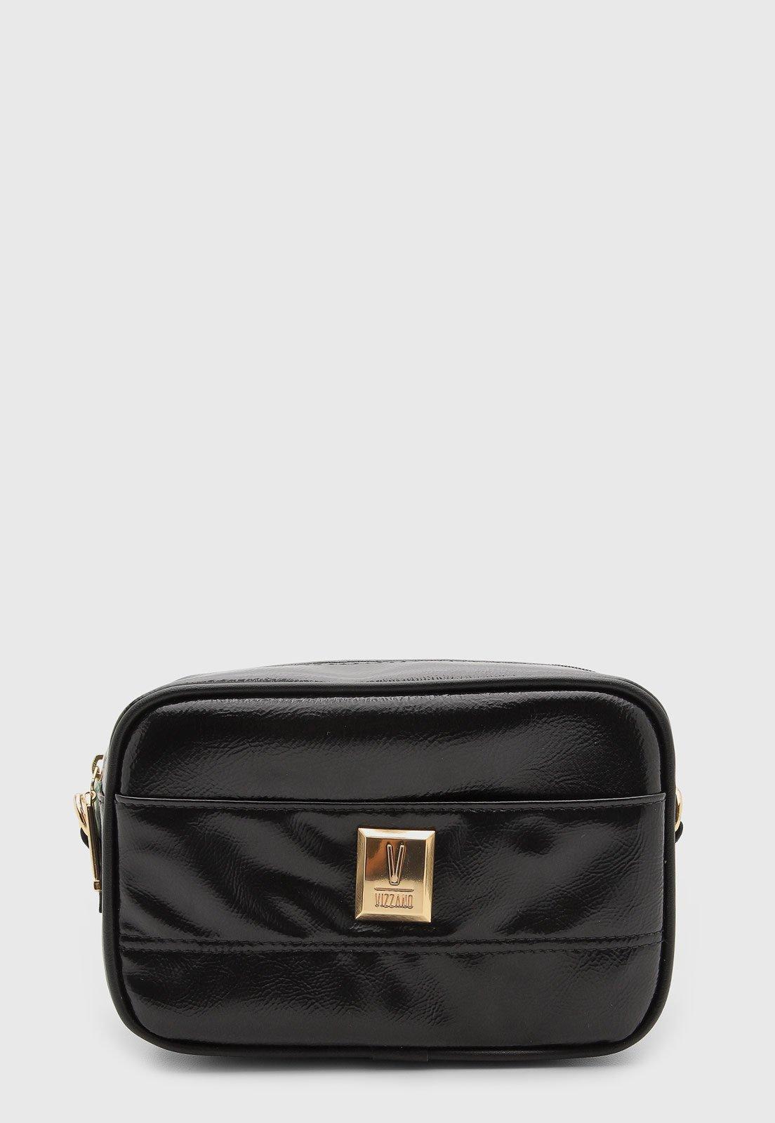 Bolsa Feminina Vizzano Retangular Preta