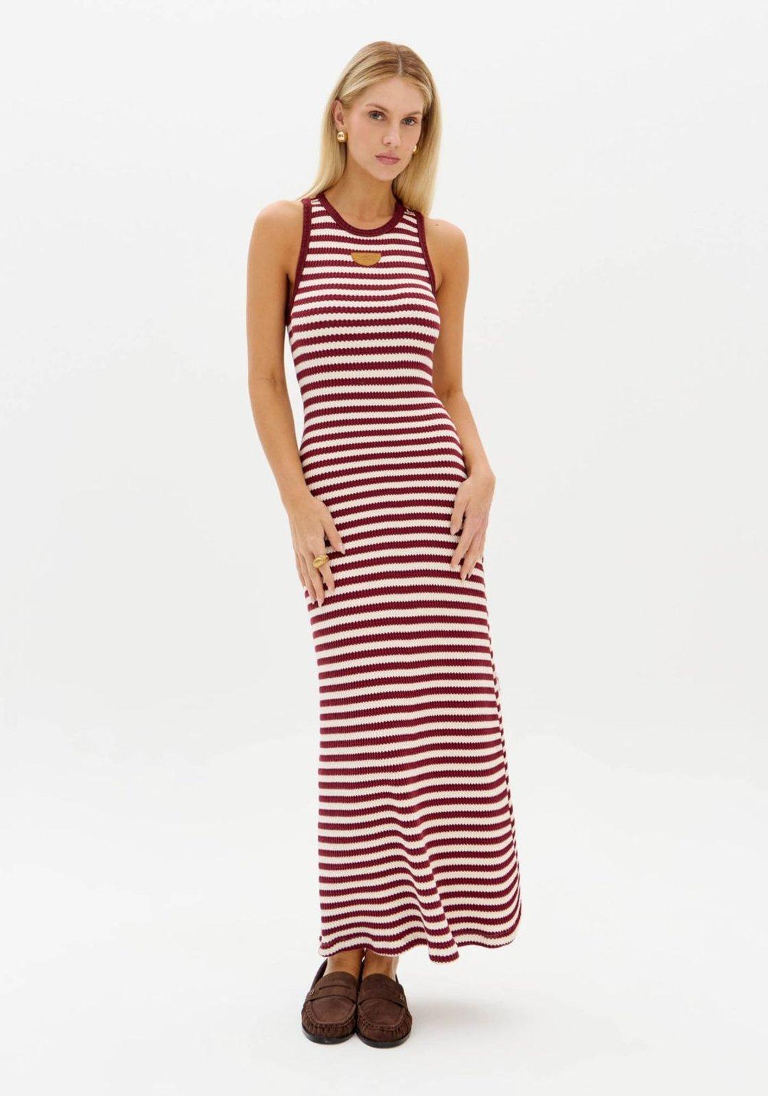 Vestido Nadador Super Midi Lança Perfume