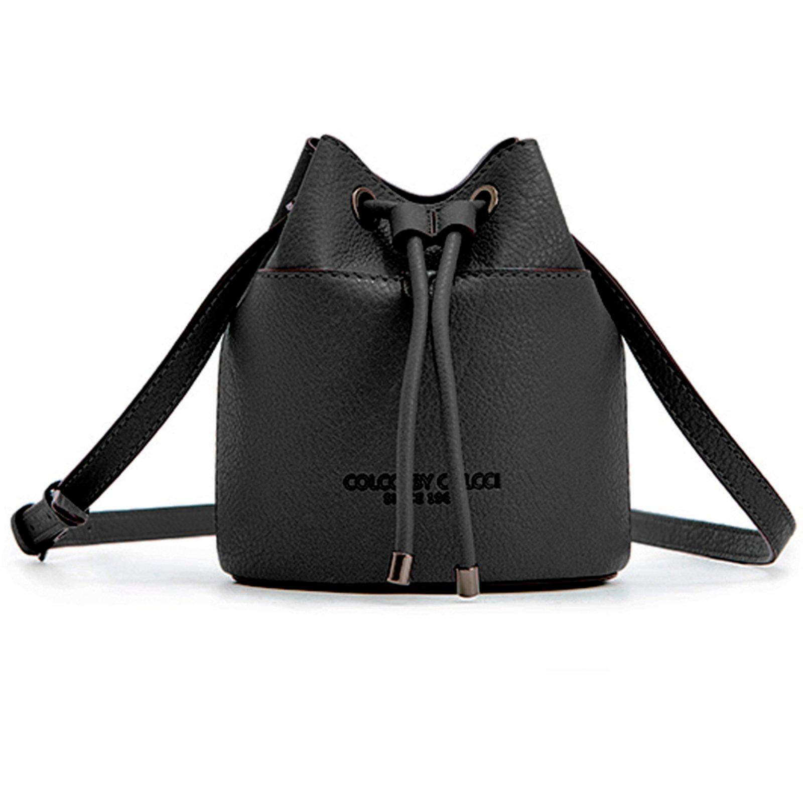 Bolsa Bucket Colcci Texture OU24 Preto Feminino