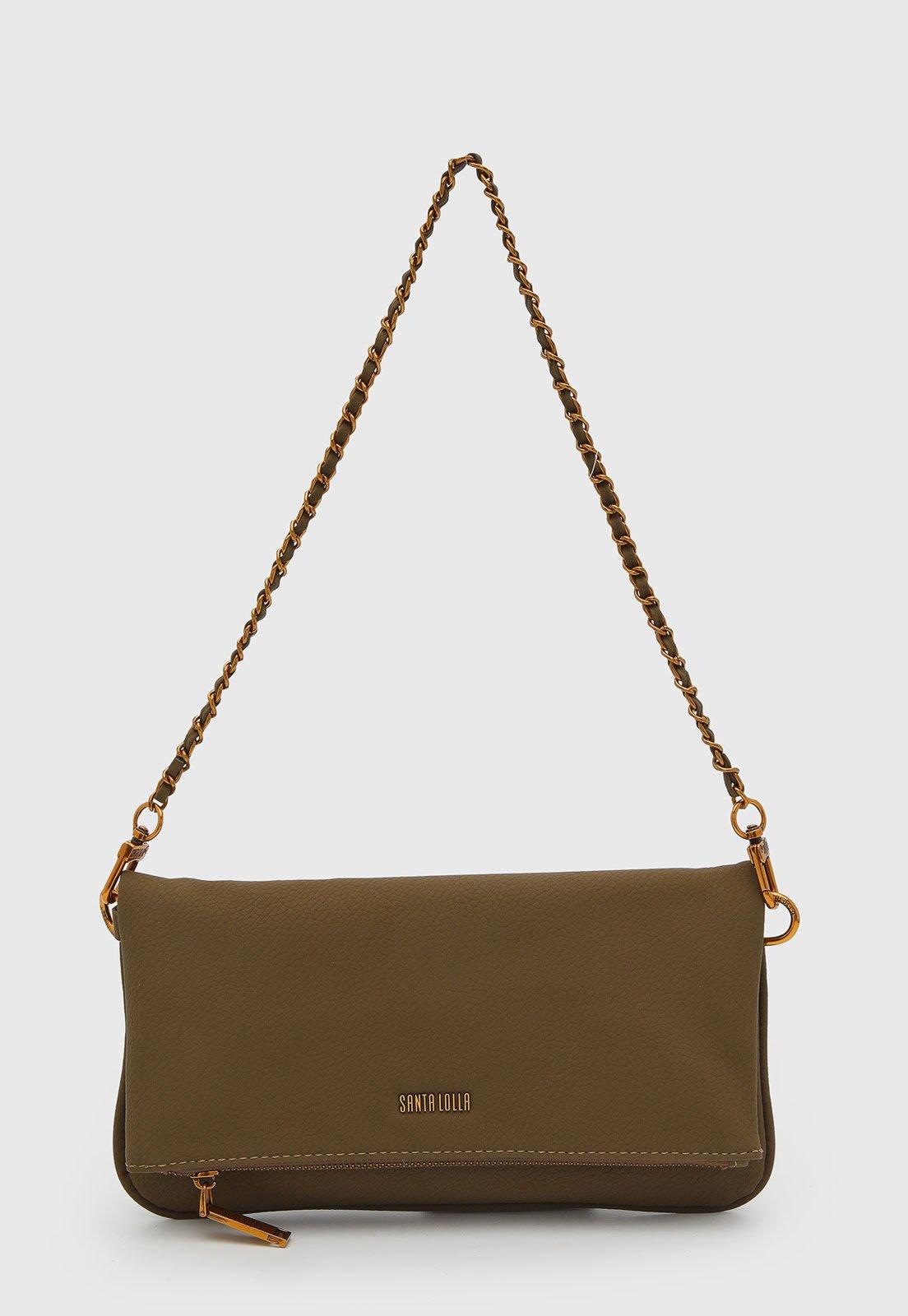 Bolsa Feminina Santa Lolla Corrente Marrom