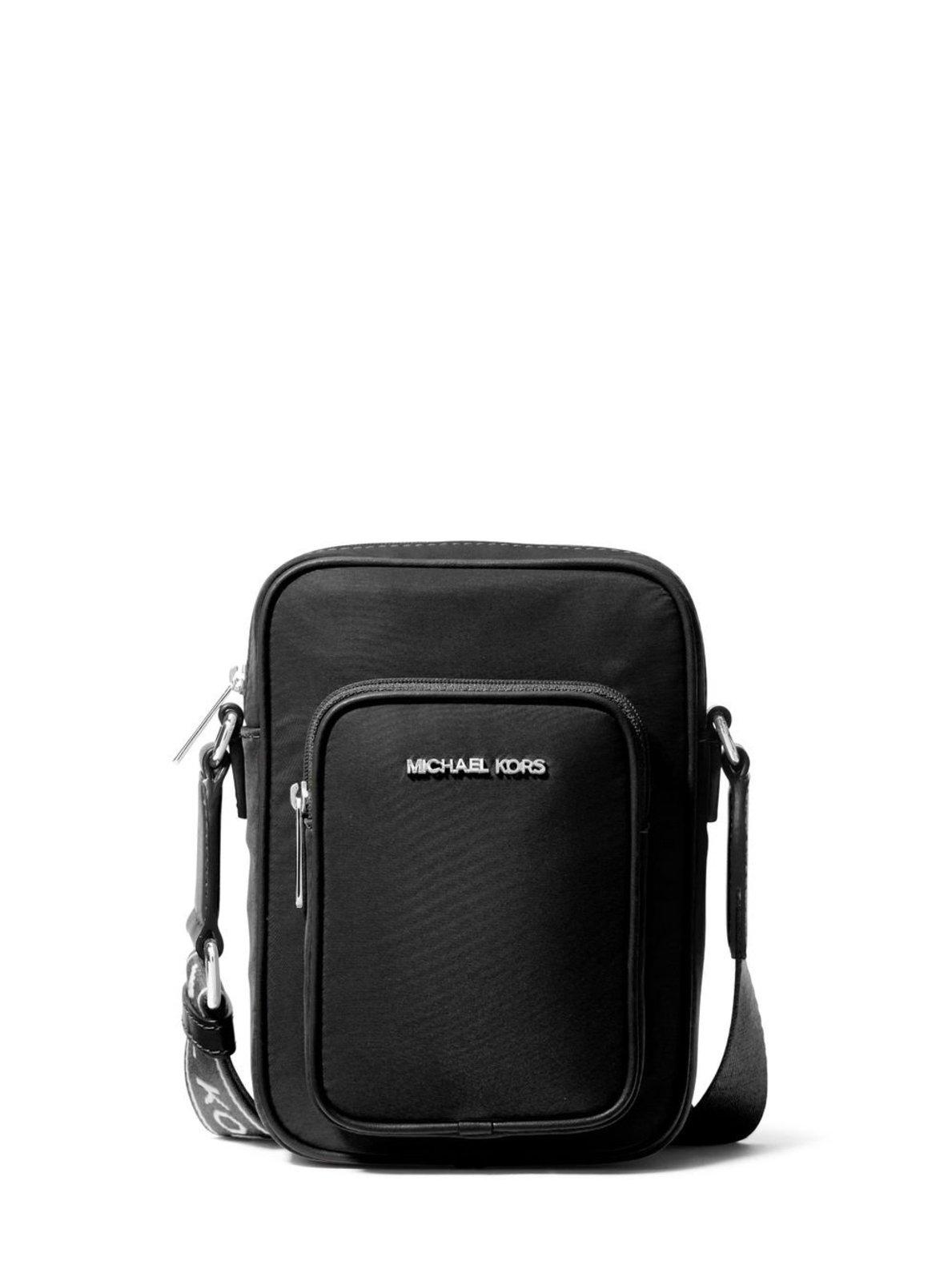 Bolsa transversal khai de náilon Bolsa transversal khai de náilon Black