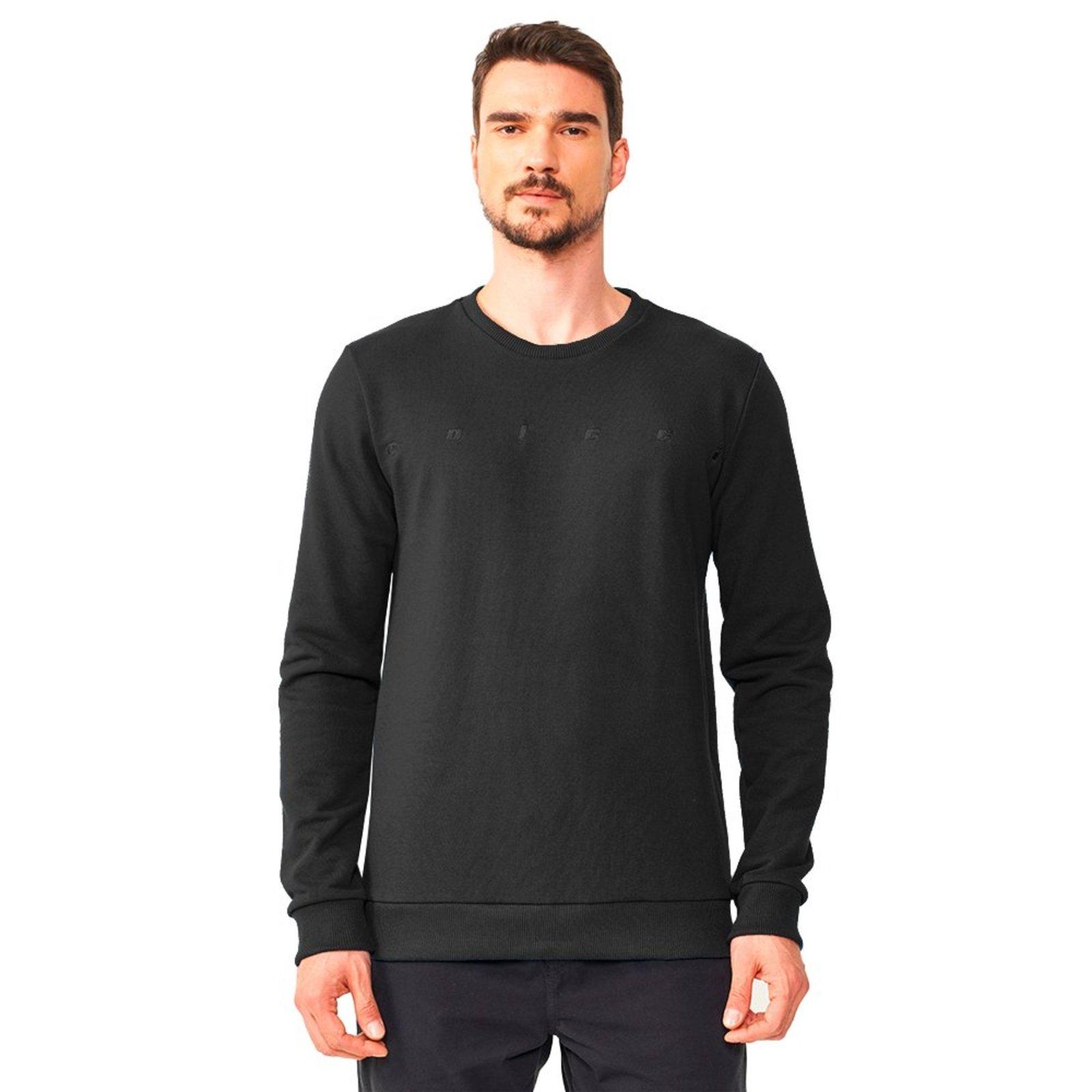 Moletom Colcci Logo Slim Ou24 Preto Masculino