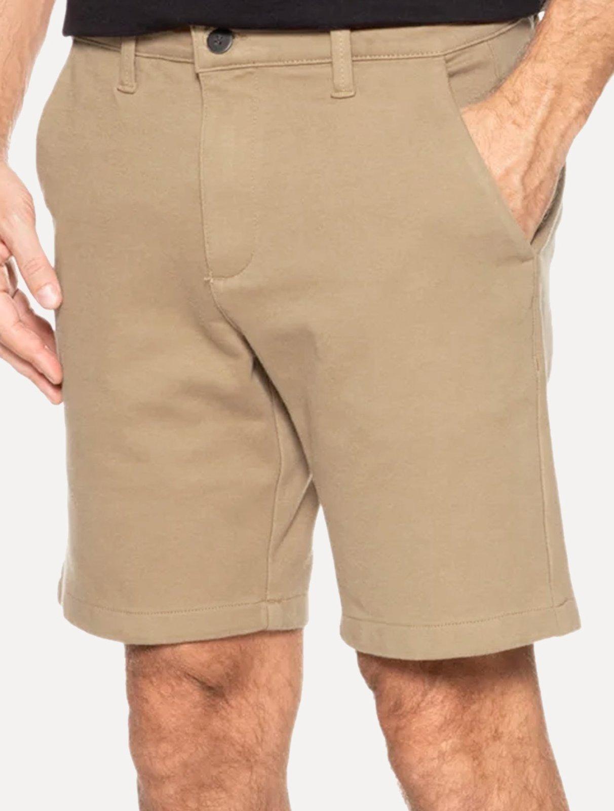 Bermuda Aramis Masculina Chino Canvas Cáqui