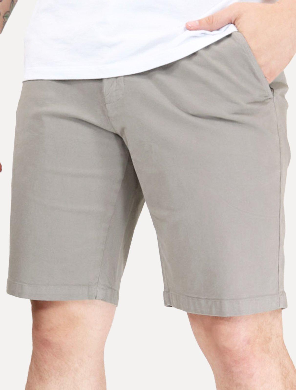 Bermuda Reserva Masculina Casual Copper Cinza