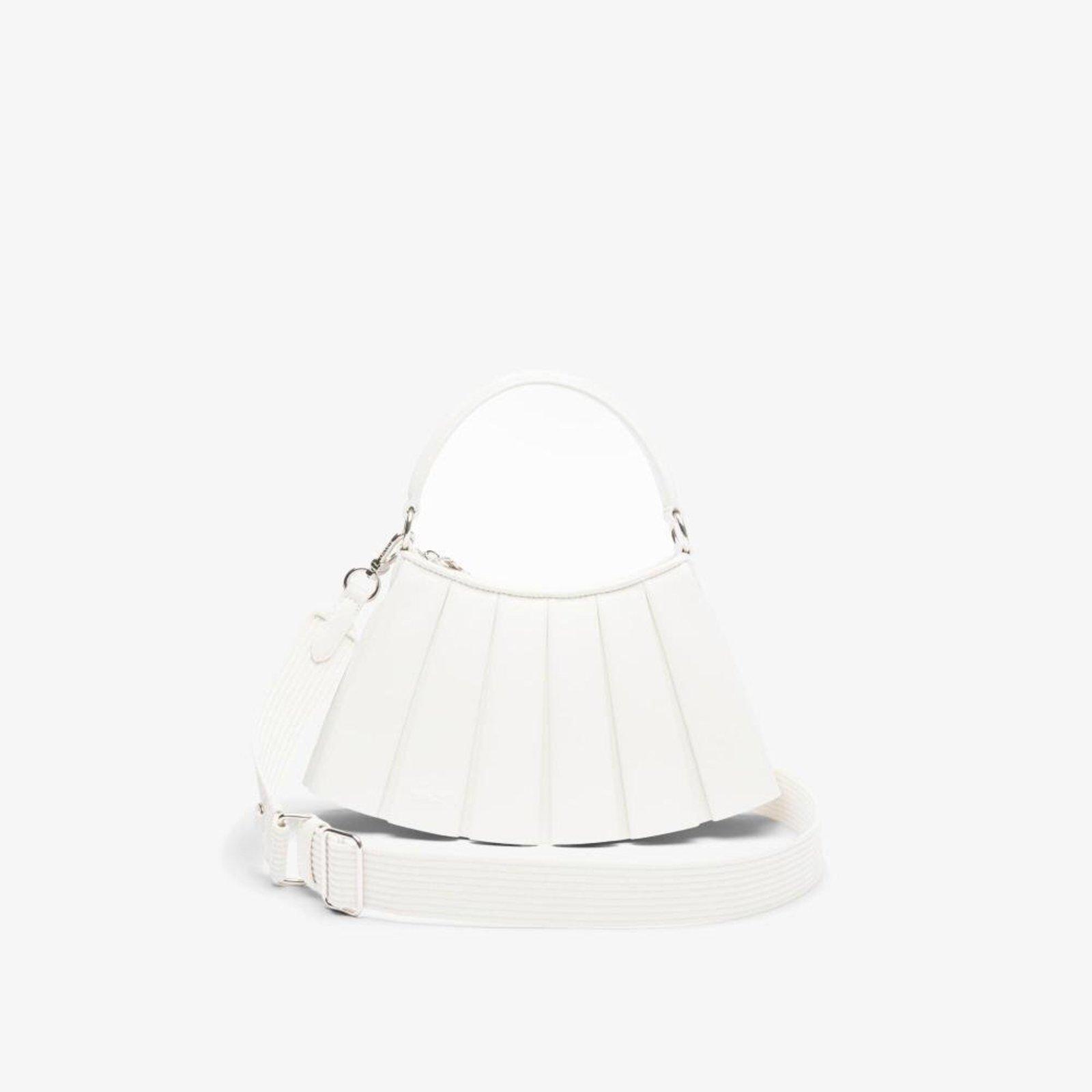 Bolsa Lacoste Hobo Pequena em Couro Lenglen Verde
