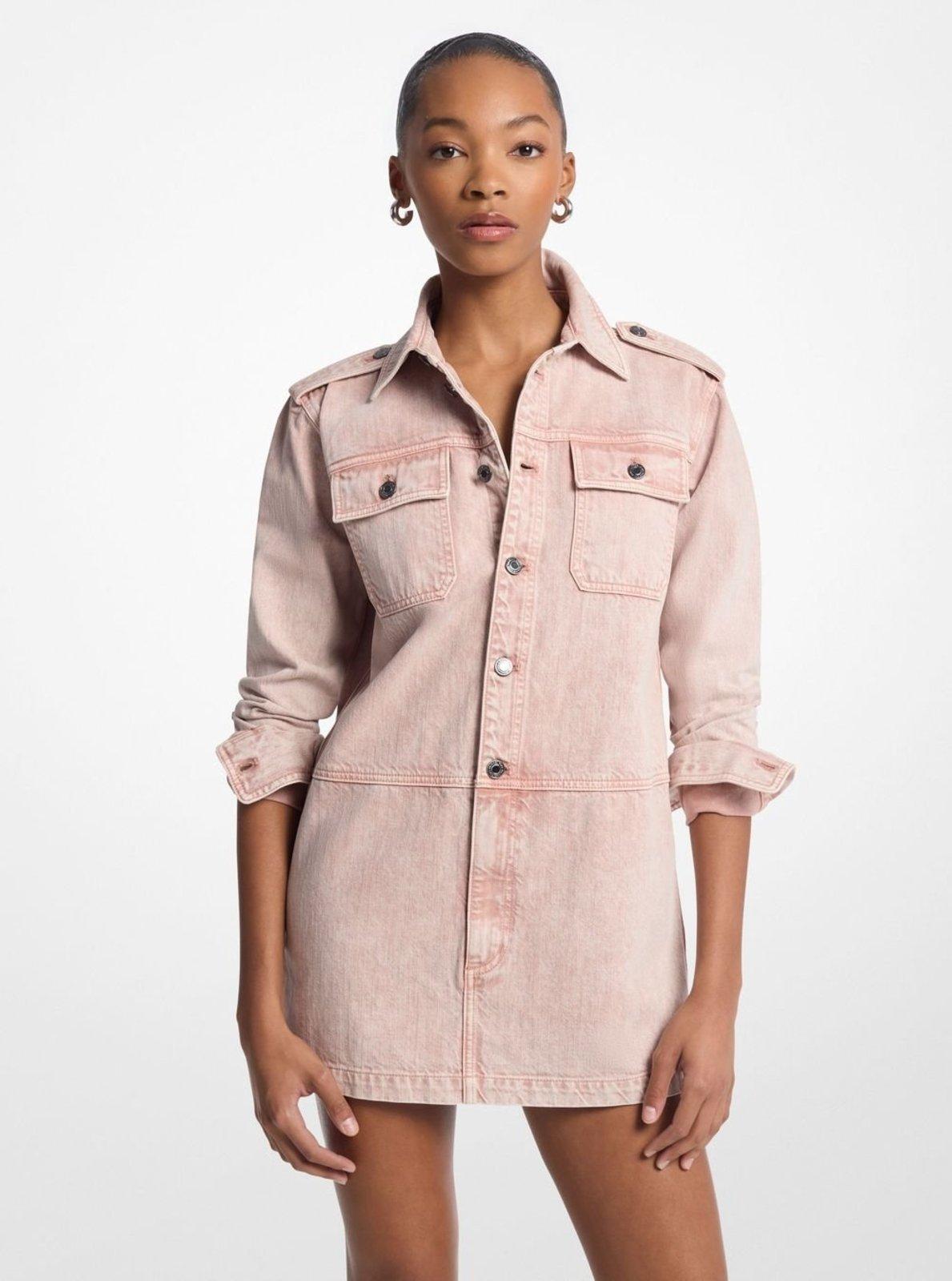 Vestido Camisa Jeans Mini Ms5830h4ln696