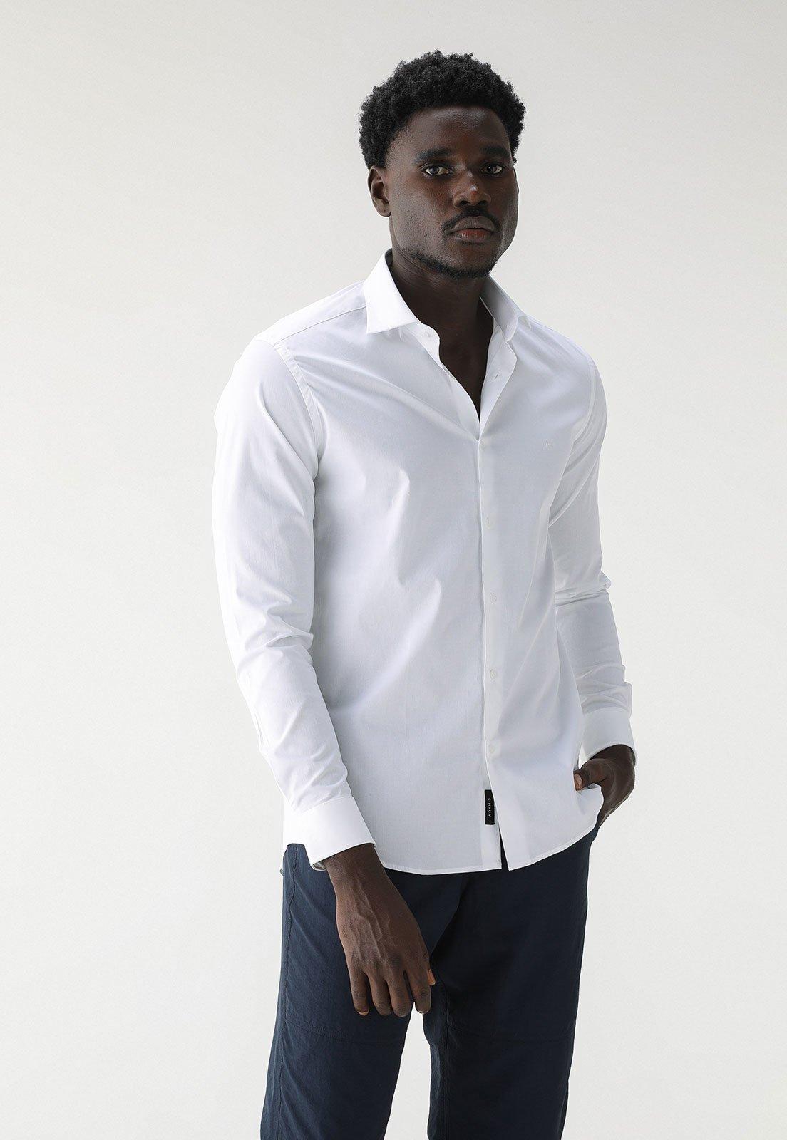 Camisa Aramis Reta Logo Branca