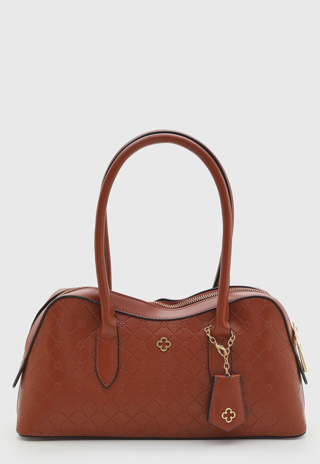 Bolsa Feminina Capodarte Estruturada Marrom