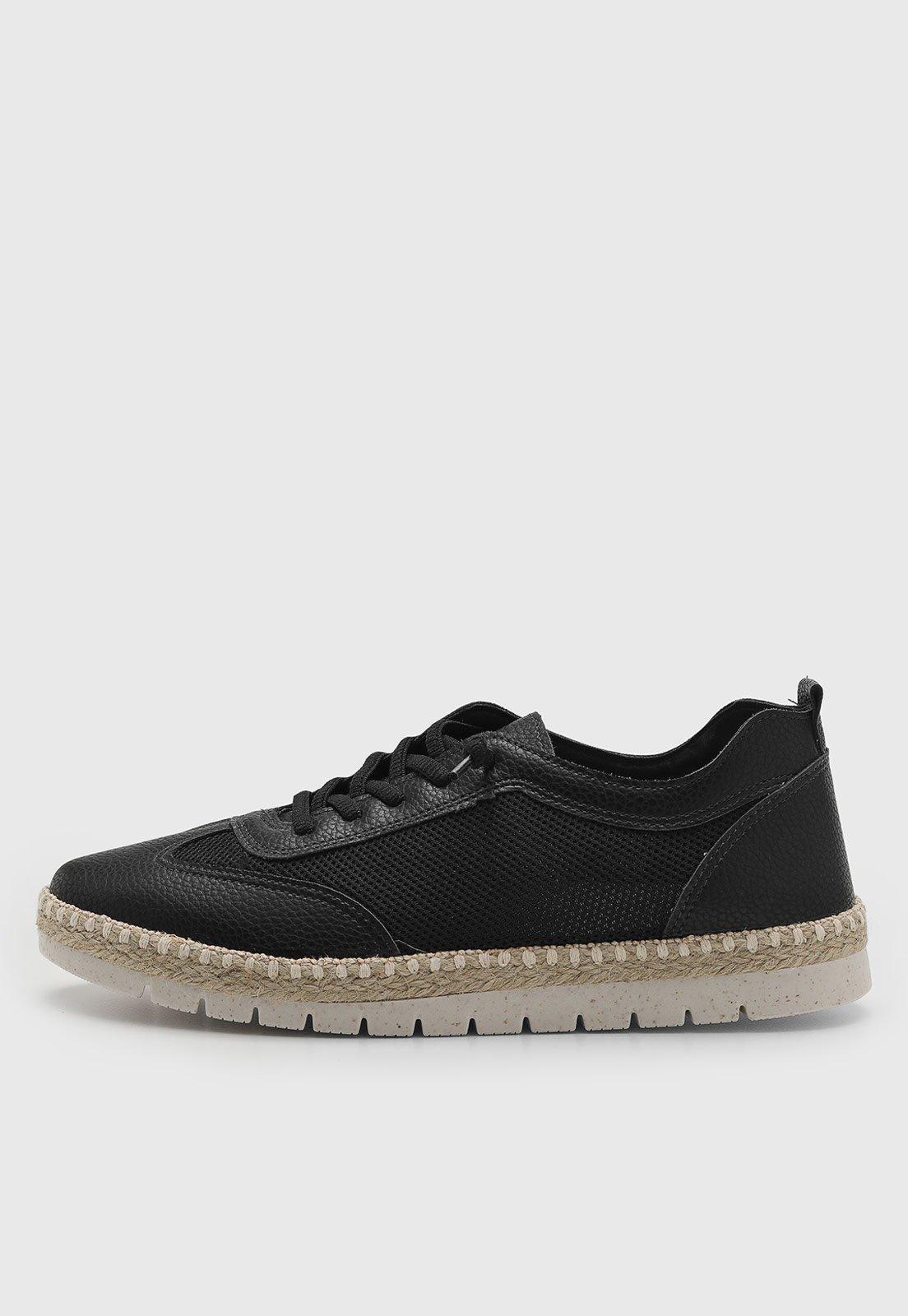 Tênis Feminino Vizzano Cadarço Preto