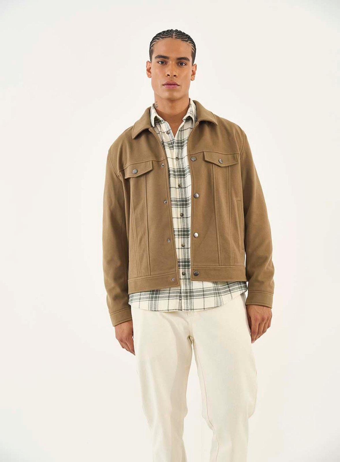 Casaco Masculino Comfort Colcci Marrom Roccia