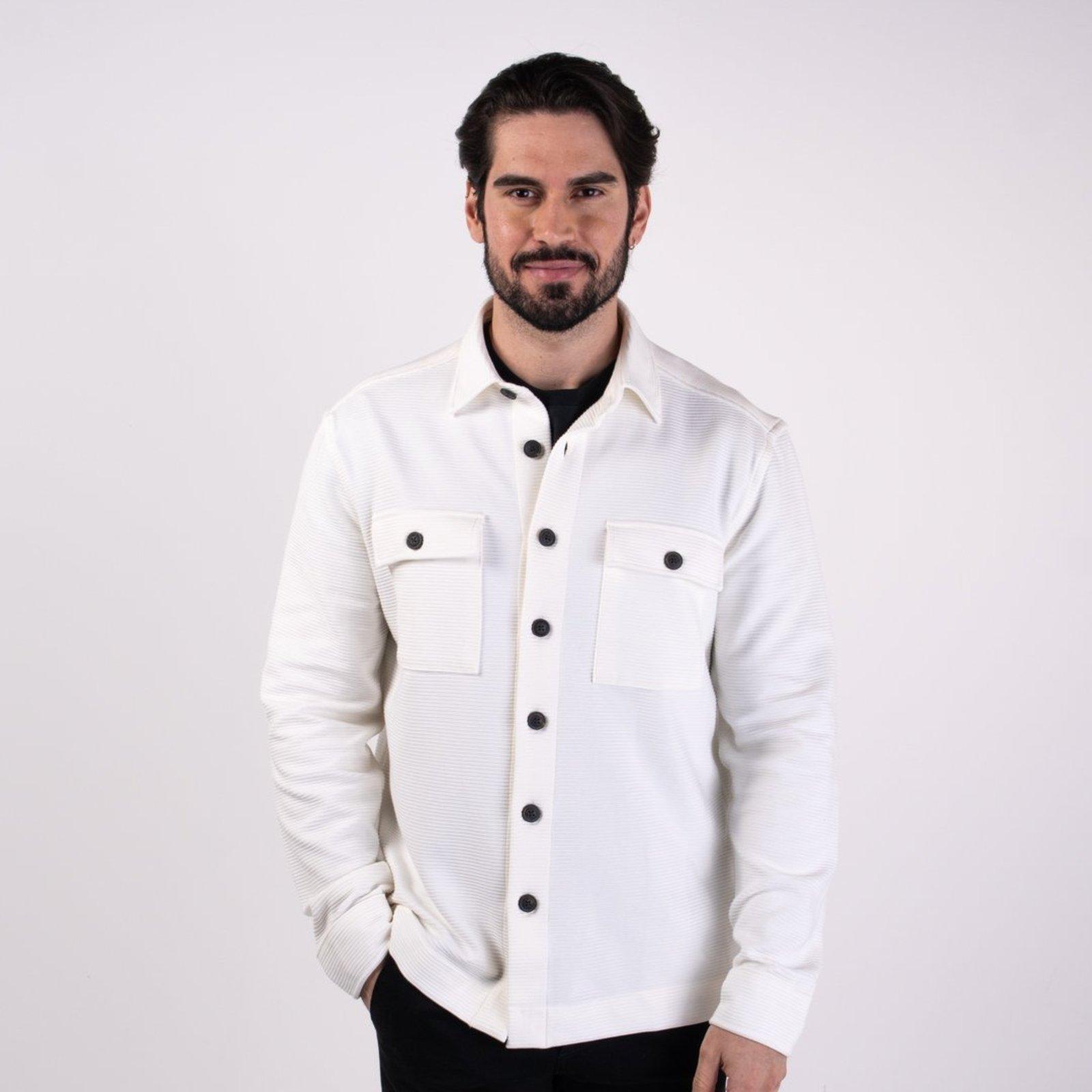 Camisa Aramis Overshirt Texturizada Off White