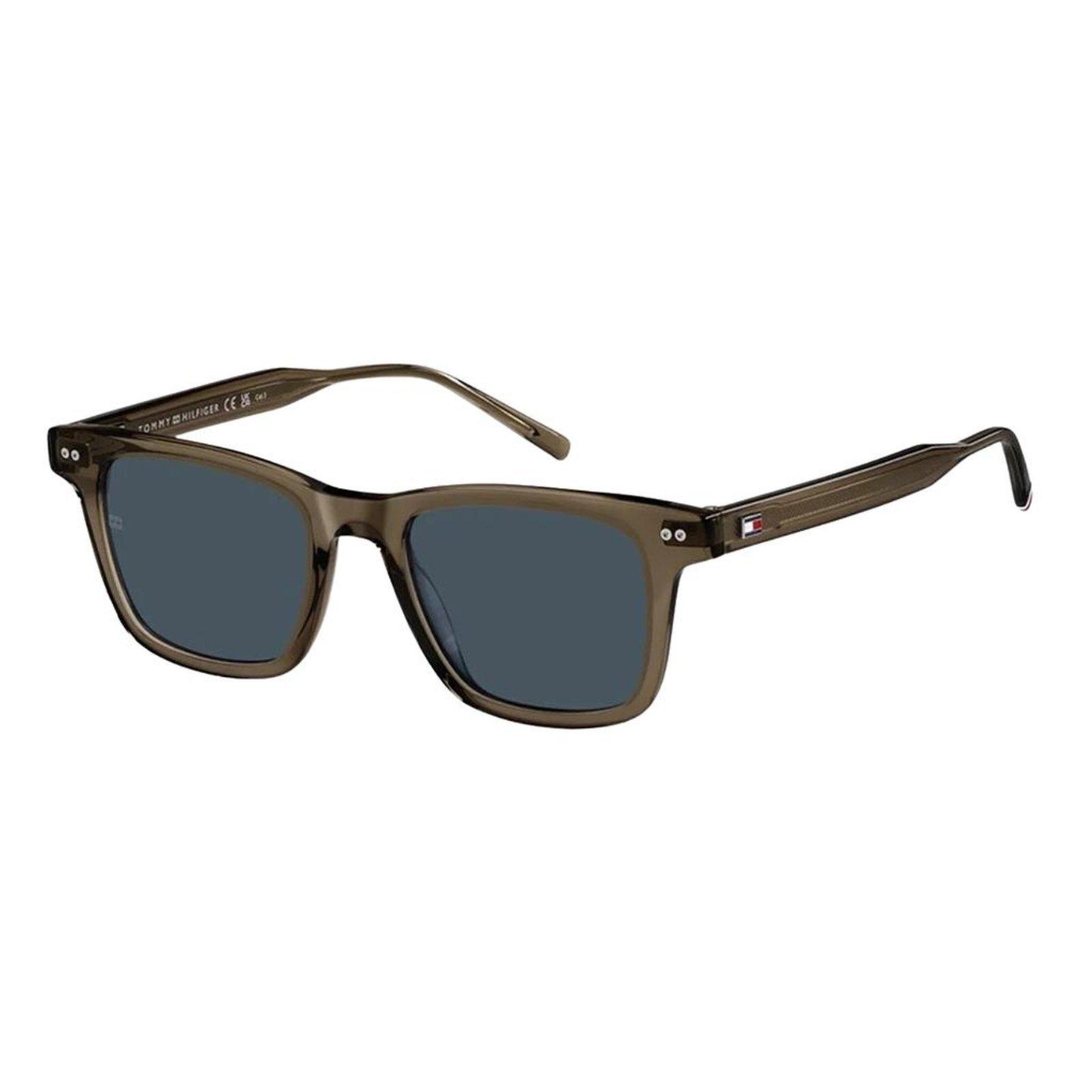 Óculos de Sol Tommy Hilfiger 2127S Marrom Lente Azul