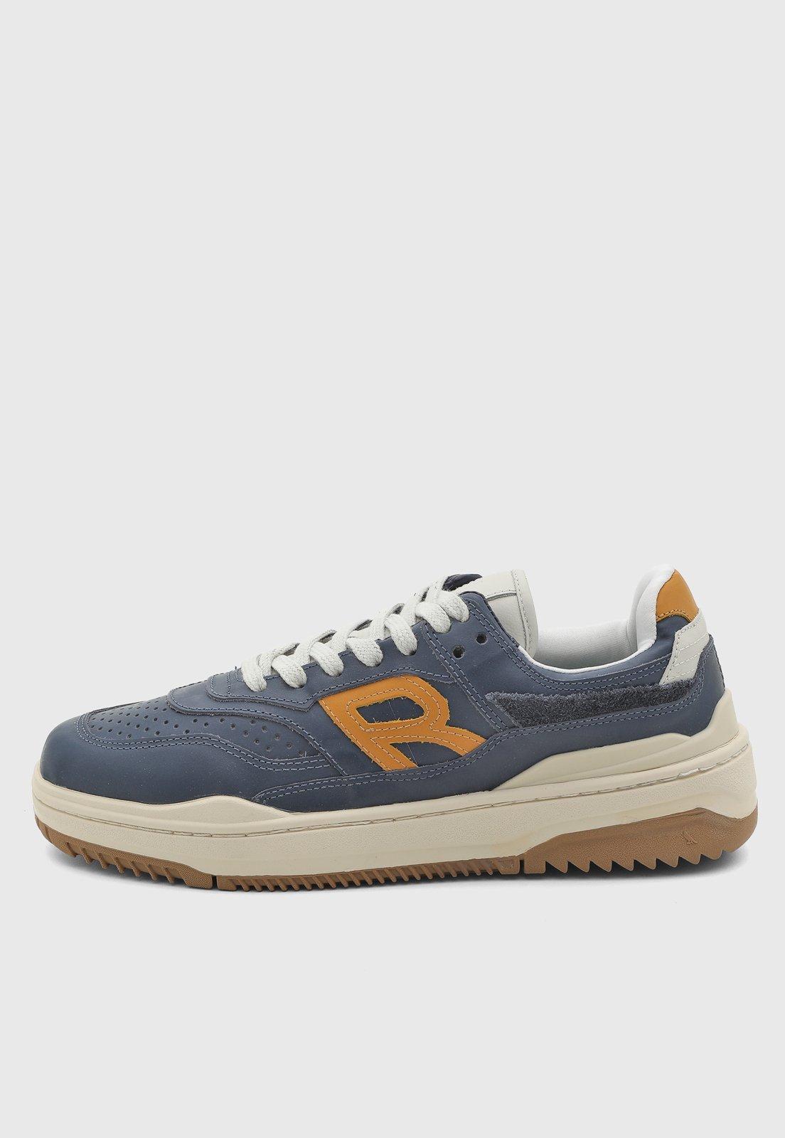 Tênis Masculino Reserva Cano Baixo Azul