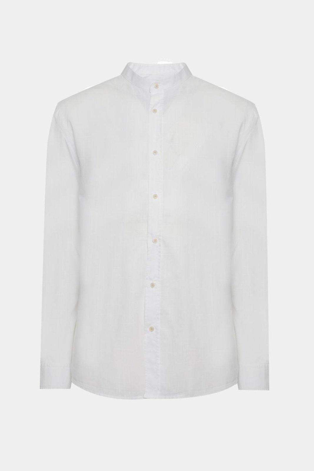 Camisa Aramis Manga Longa Regular Algodão Flame Branco