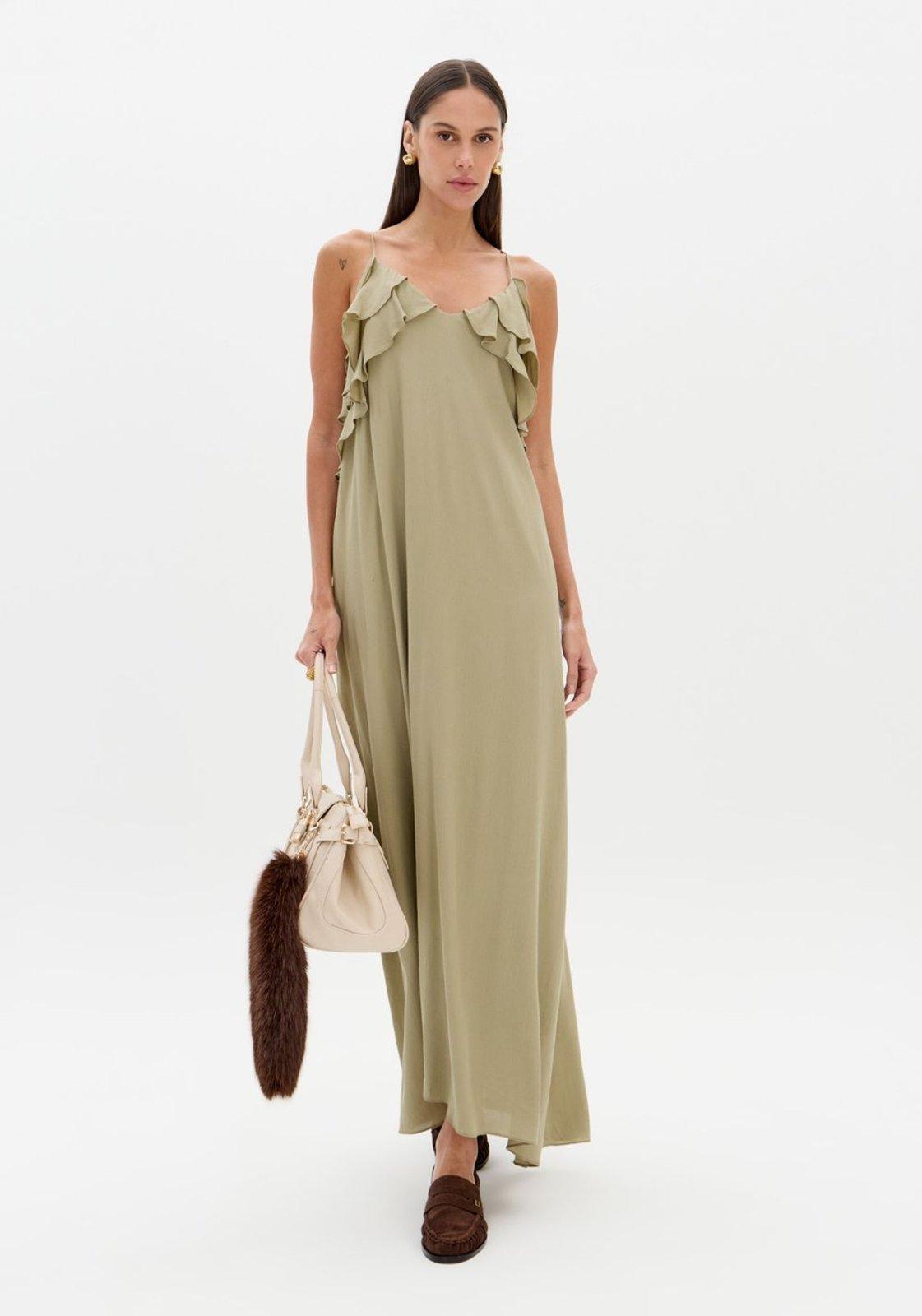 Vestido Midi De Alças Lança Perfume
