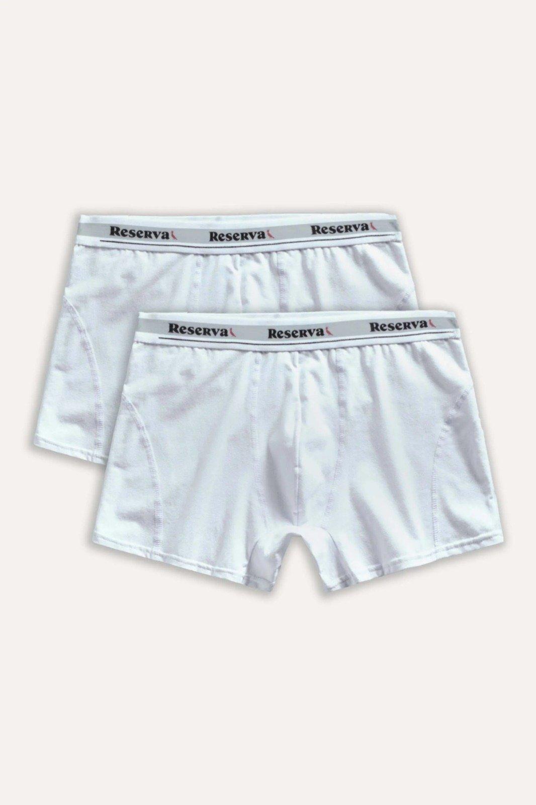 Pack 2 Cuecas Reserva Básica Branca