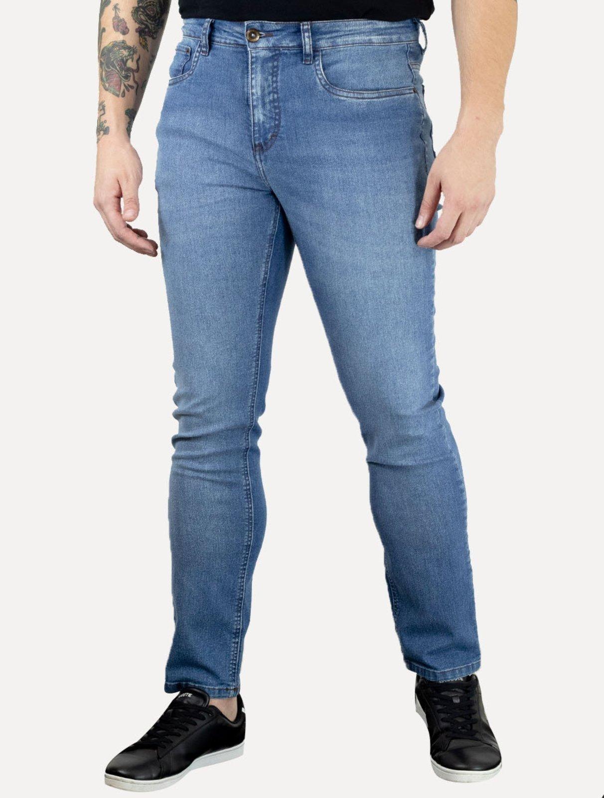 Calça Aramis Jeans Masculina Slim Esp Blue Intense Azul