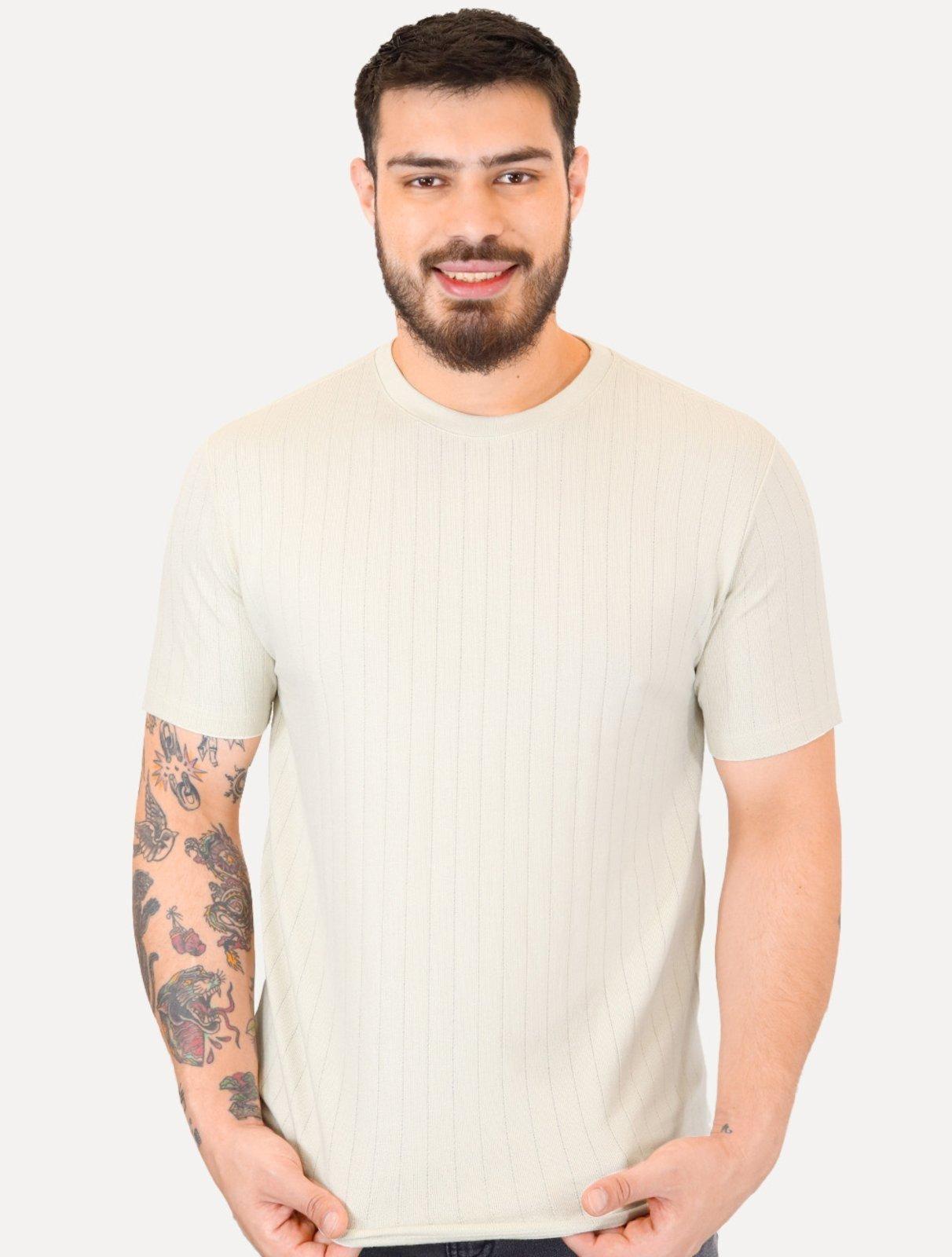 Camiseta Aramis Masculina French Areia
