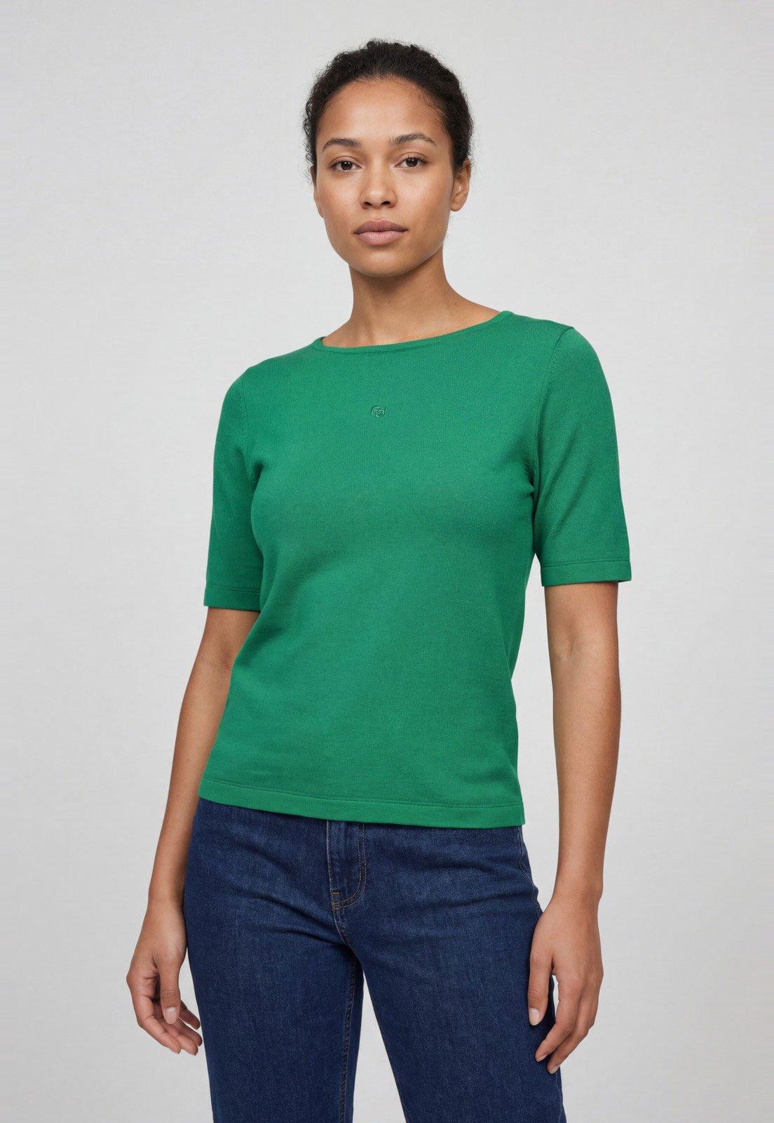 Blusa Feminina Colcci Decote Redondo Verde