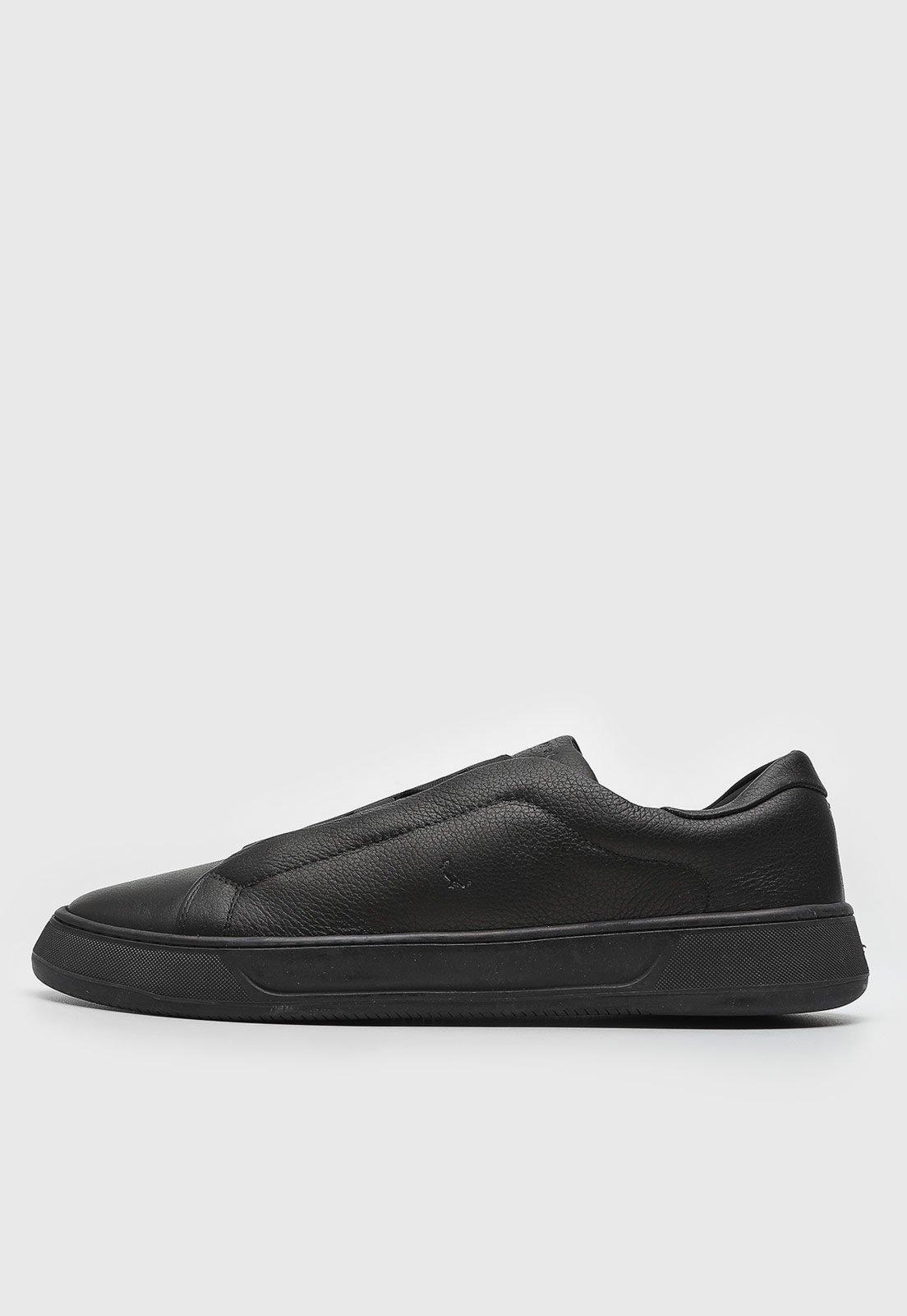 Tênis Masculino Reserva Slip-On Preto