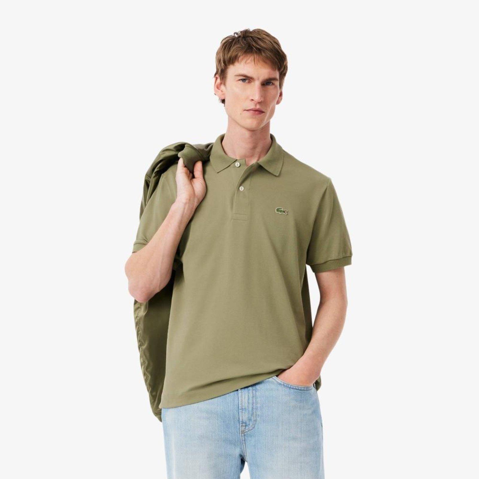 Camisa Polo Lacoste L.12.12 LIGHT Piqué, ajuste clássico Verde