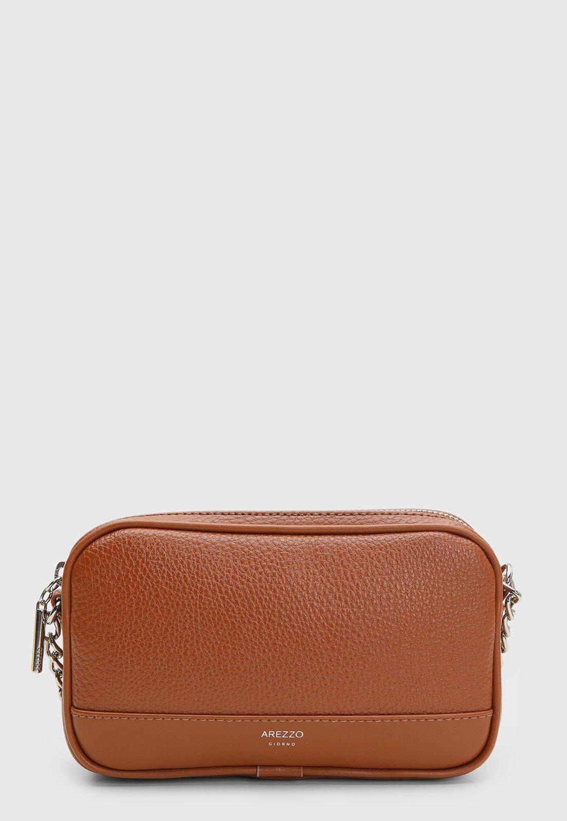 Bolsa Feminina Arezzo Soul Pequena Caramelo