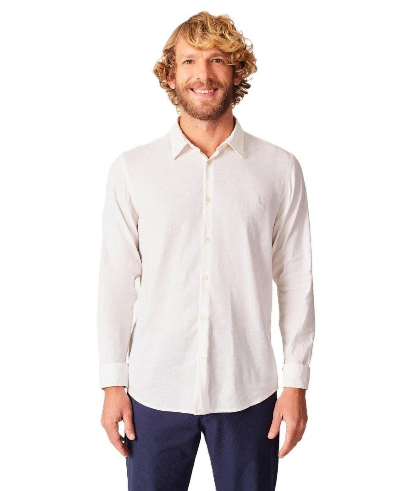Camisa Linho Tech Reserva BRANCO P