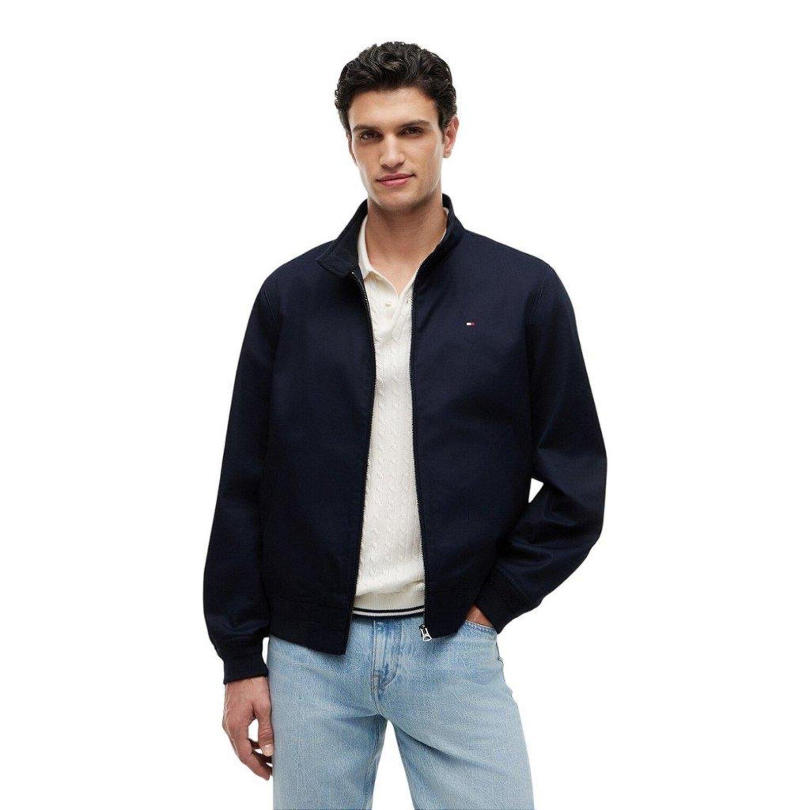 Jaqueta Tommy Hilfiger Classic Harrington Masculino Marinho