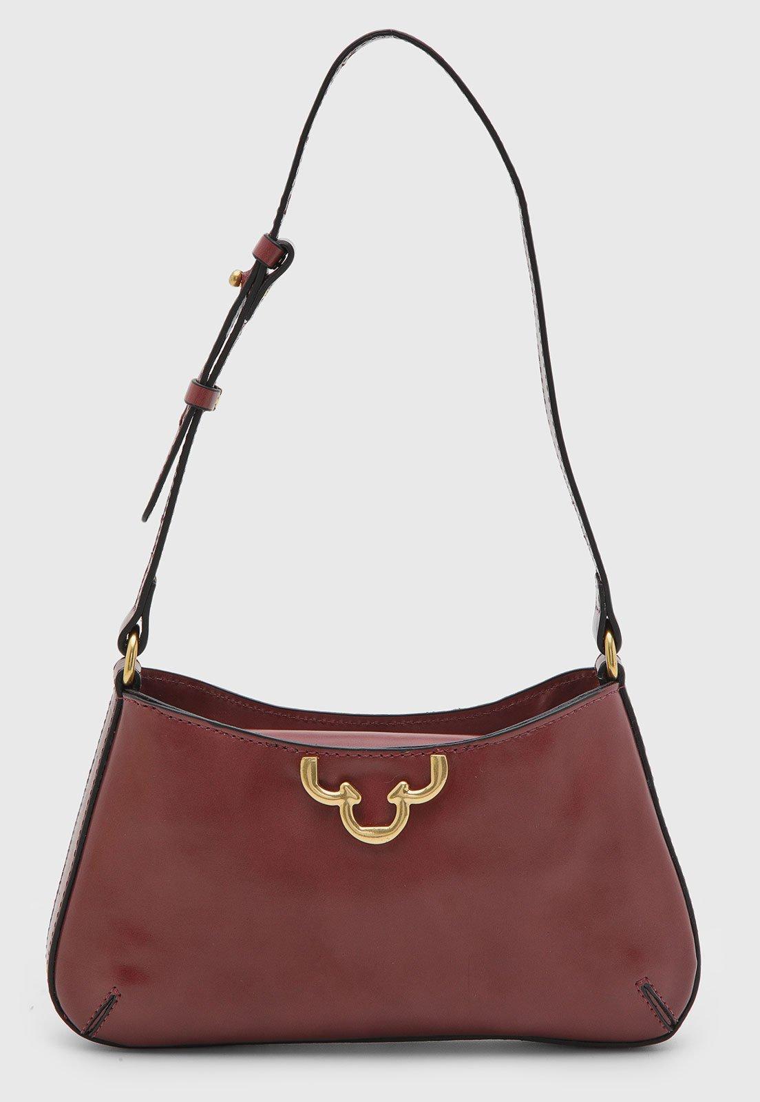 Bolsa Capodarte Couro Vinho