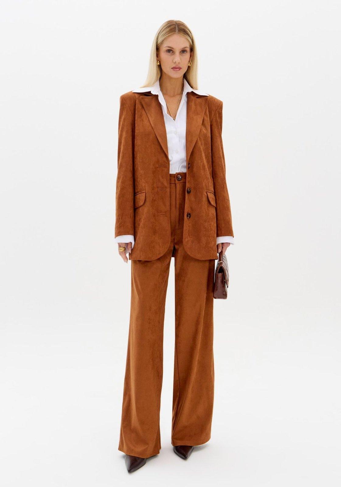 Calça Cintura Alta Wide Leg Lança Perfume