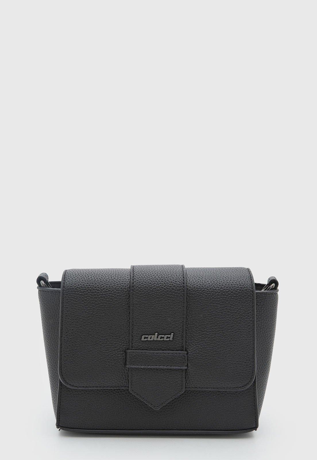 Bolsa Feminina Colcci Texturizada Preta